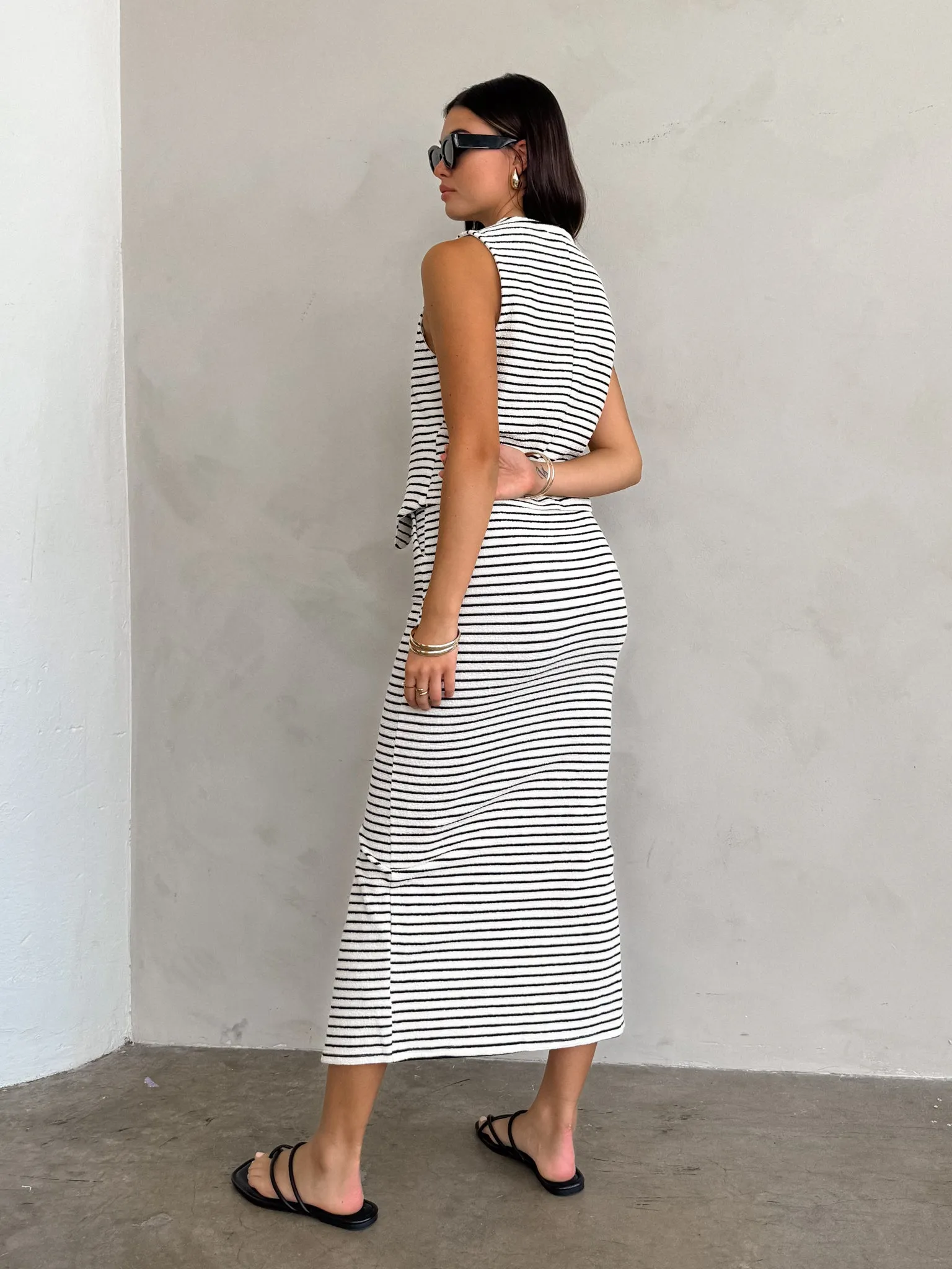Lana Stripe Knit Skirt - Final Sale