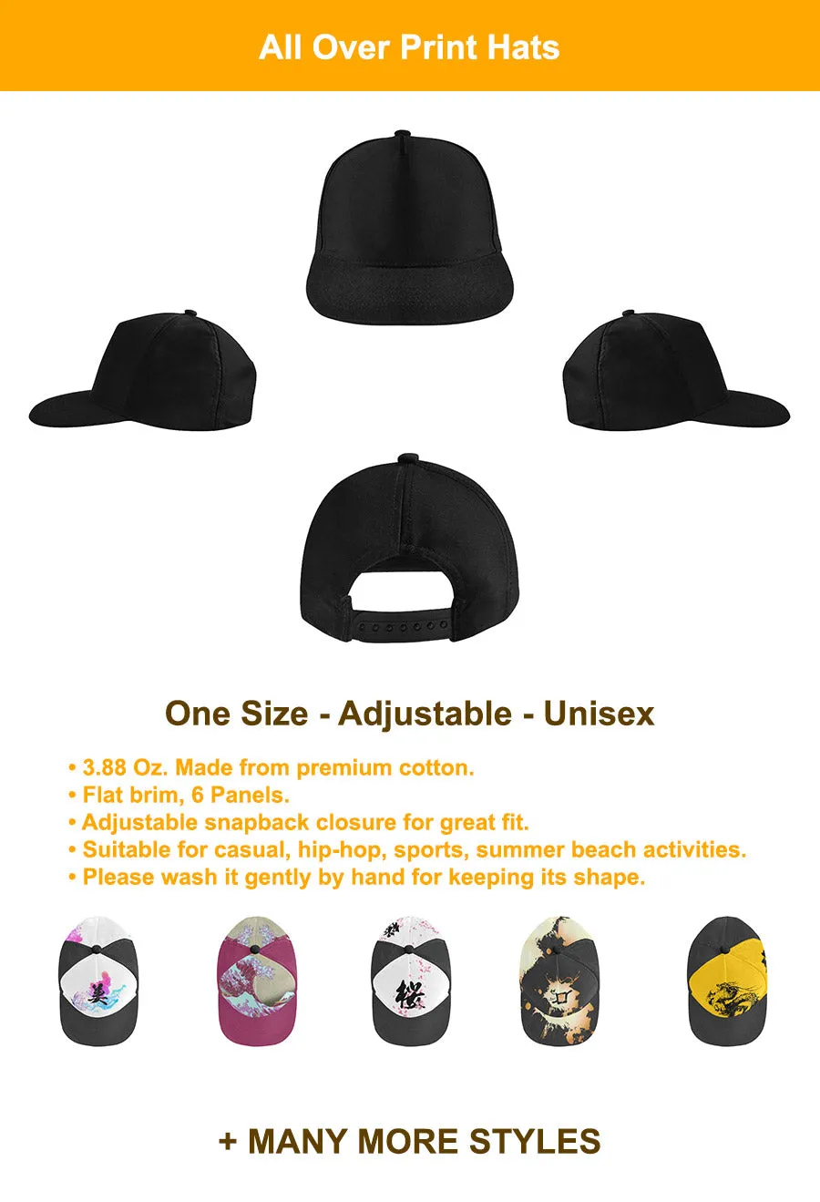 Lee's Excellent All Over Print Hat - Unisex