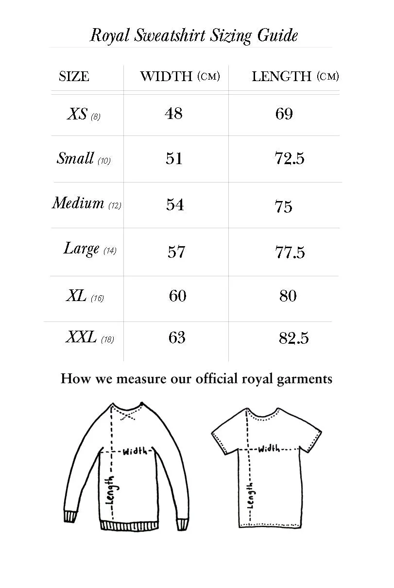 Les Moon, (Poet) Royal Sweatshirt