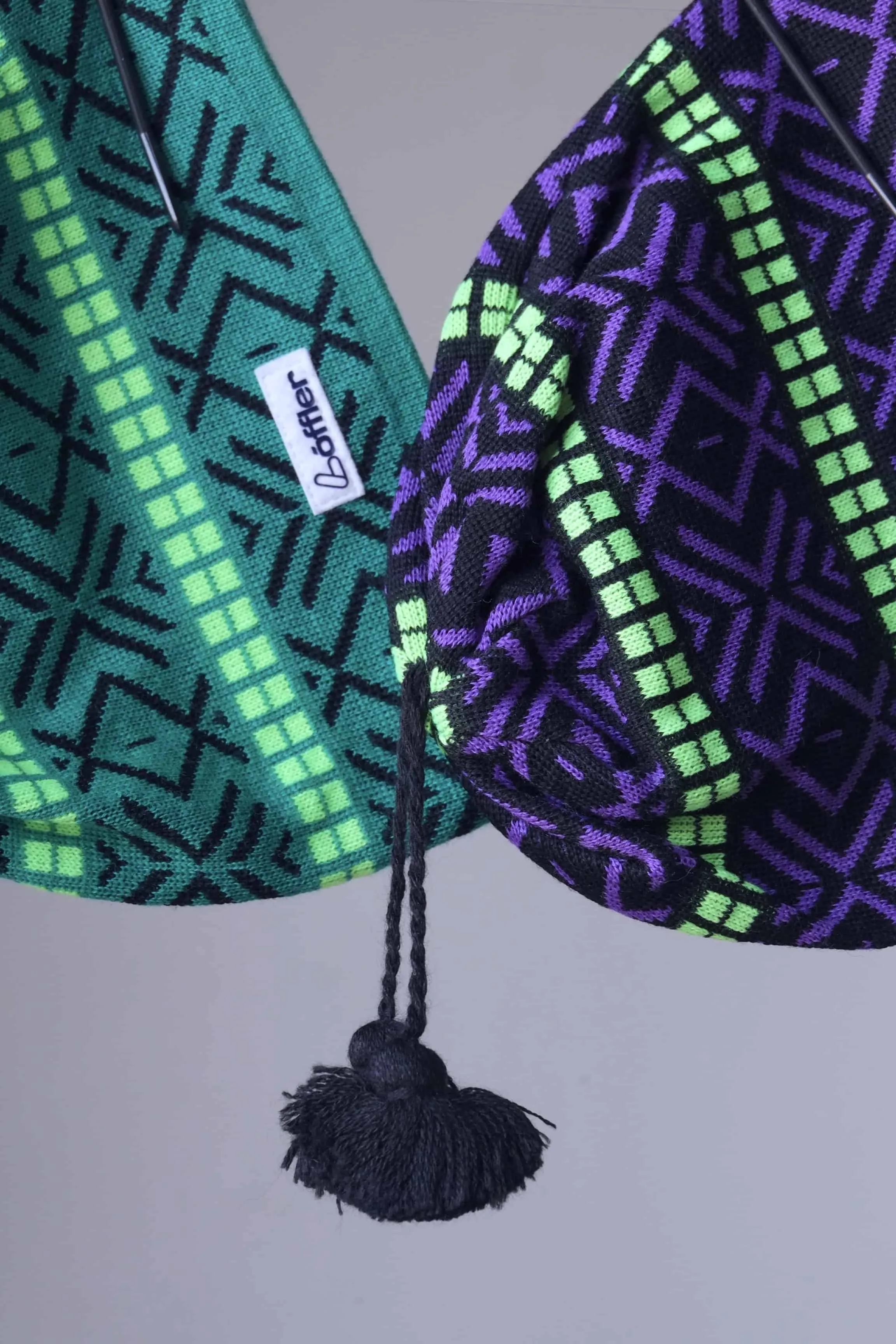 LÖFFLER 90s Jacquard Beanie