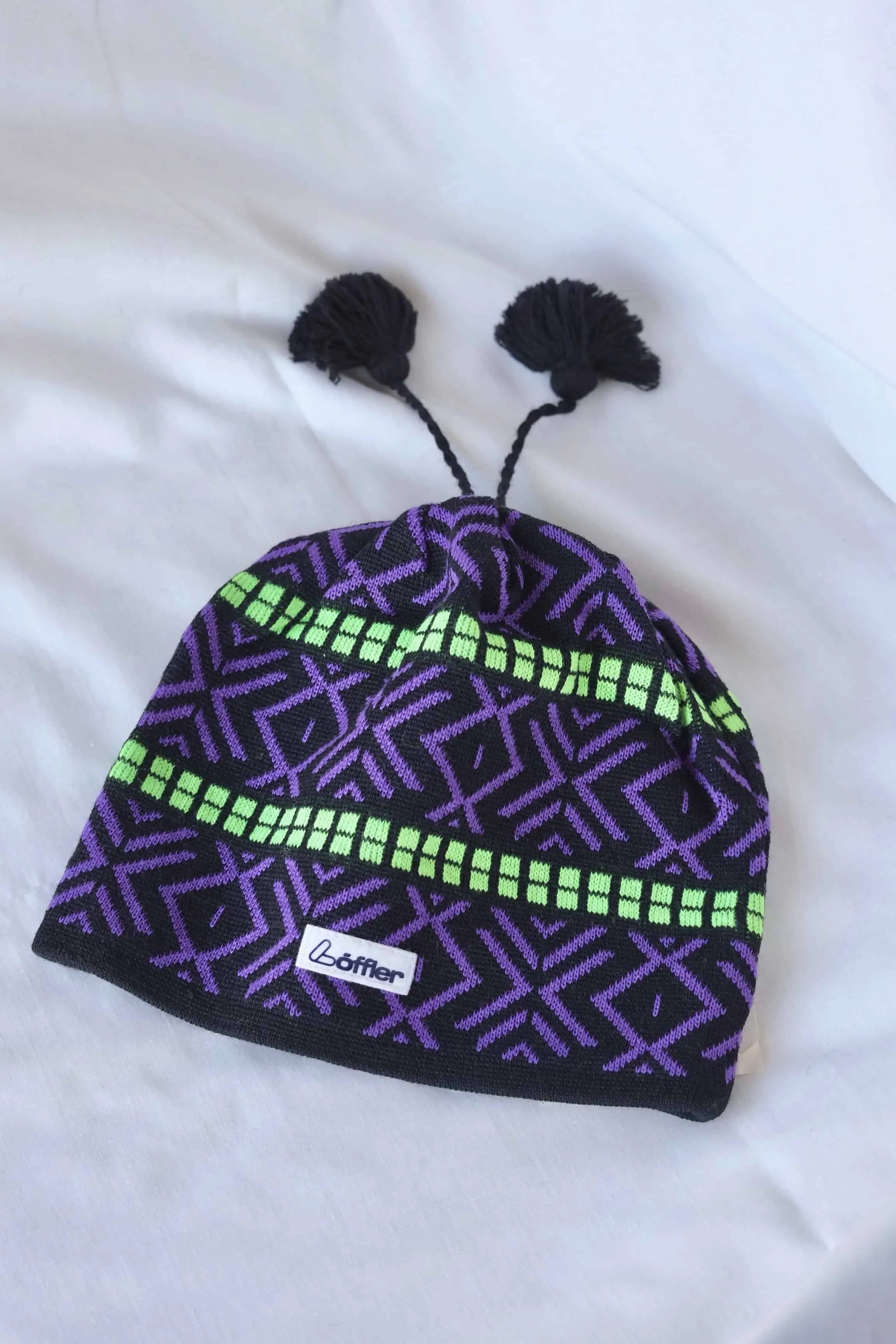 LÖFFLER 90s Jacquard Beanie