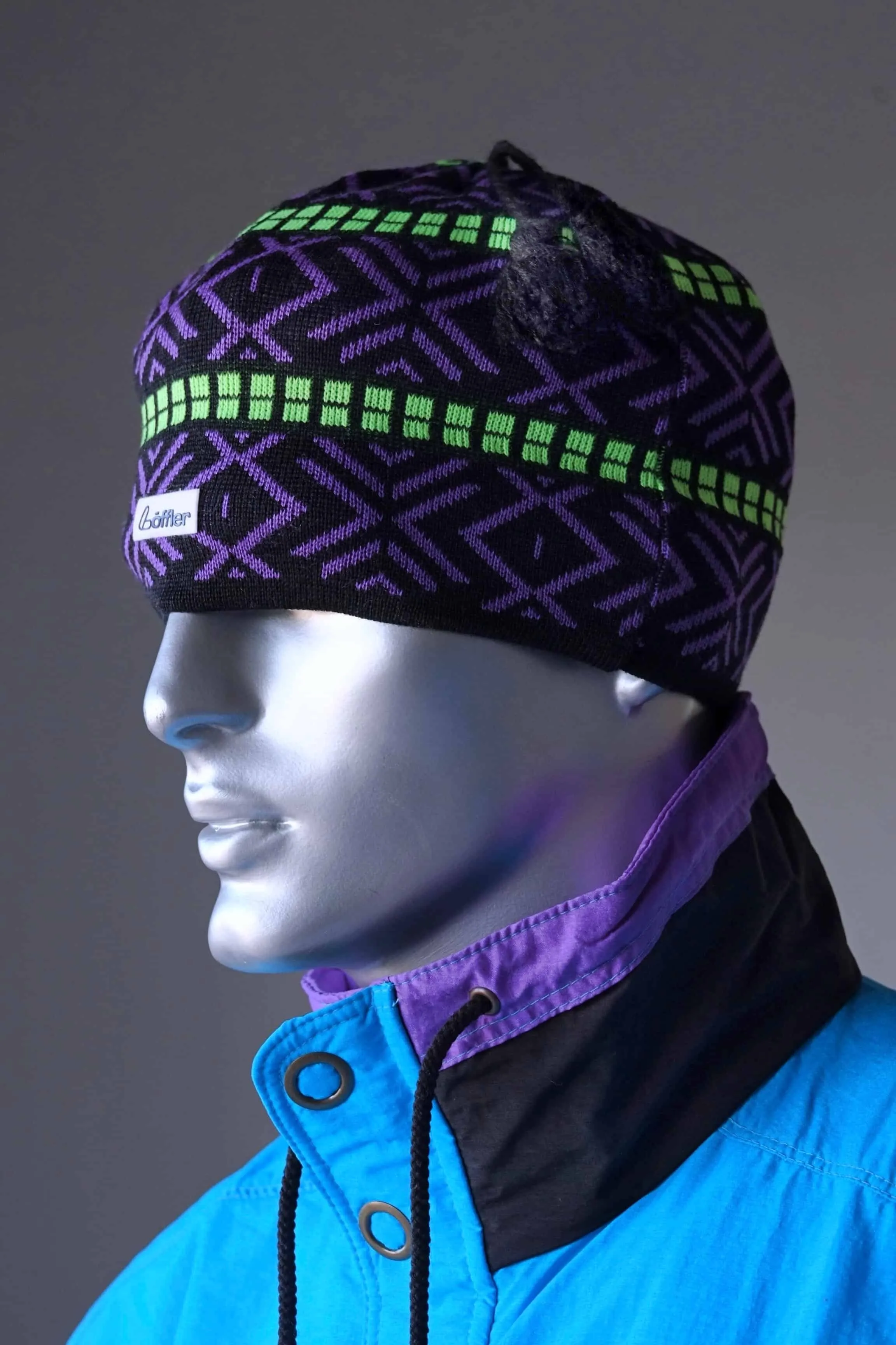 LÖFFLER 90s Jacquard Beanie