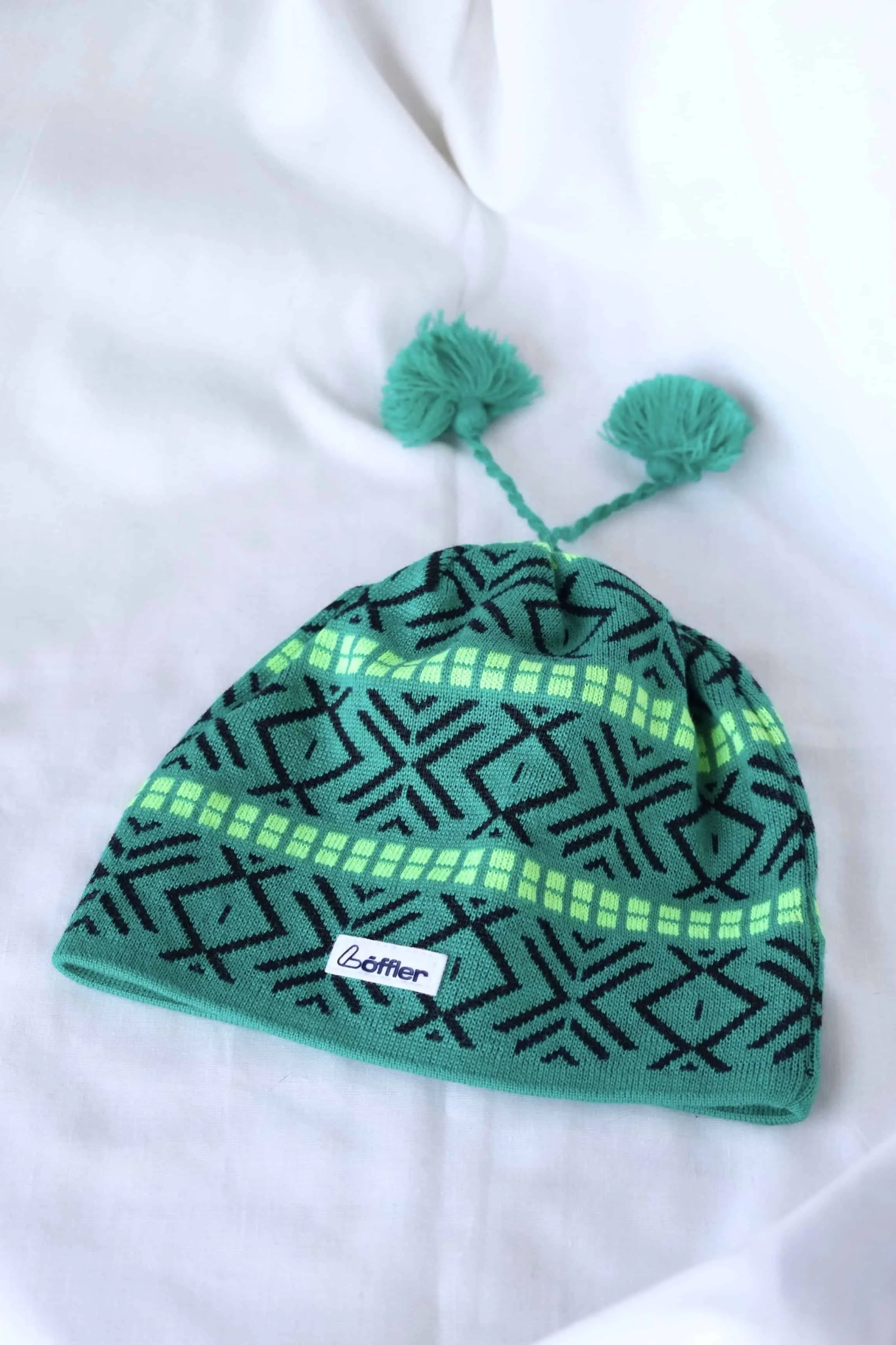 LÖFFLER 90s Jacquard Beanie