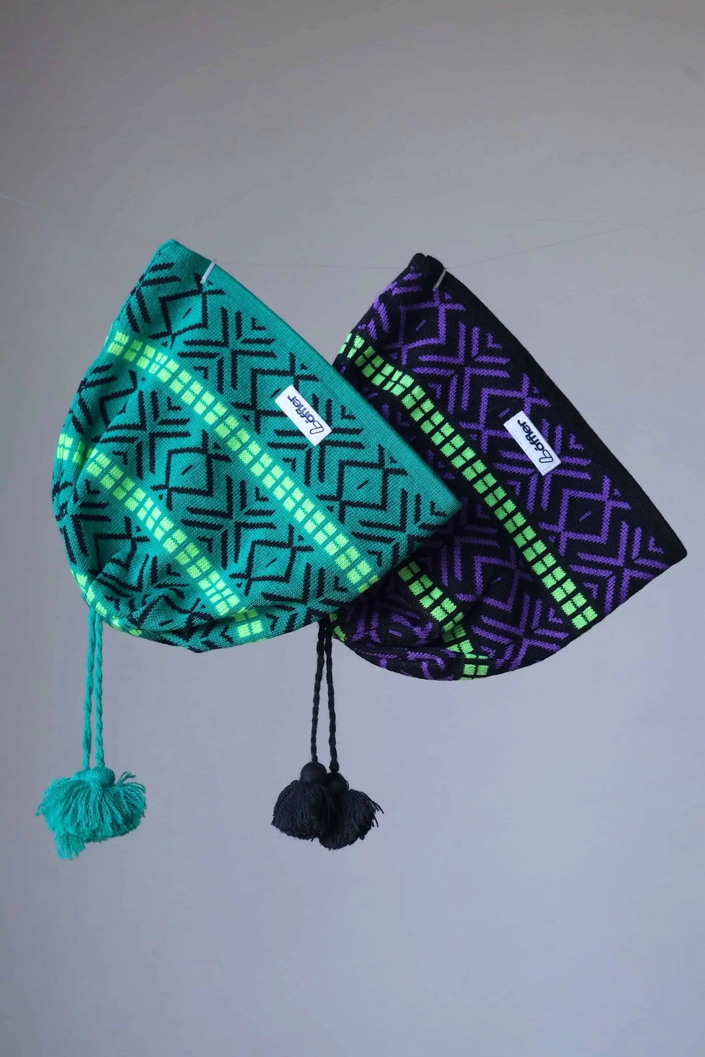 LÖFFLER 90s Jacquard Beanie