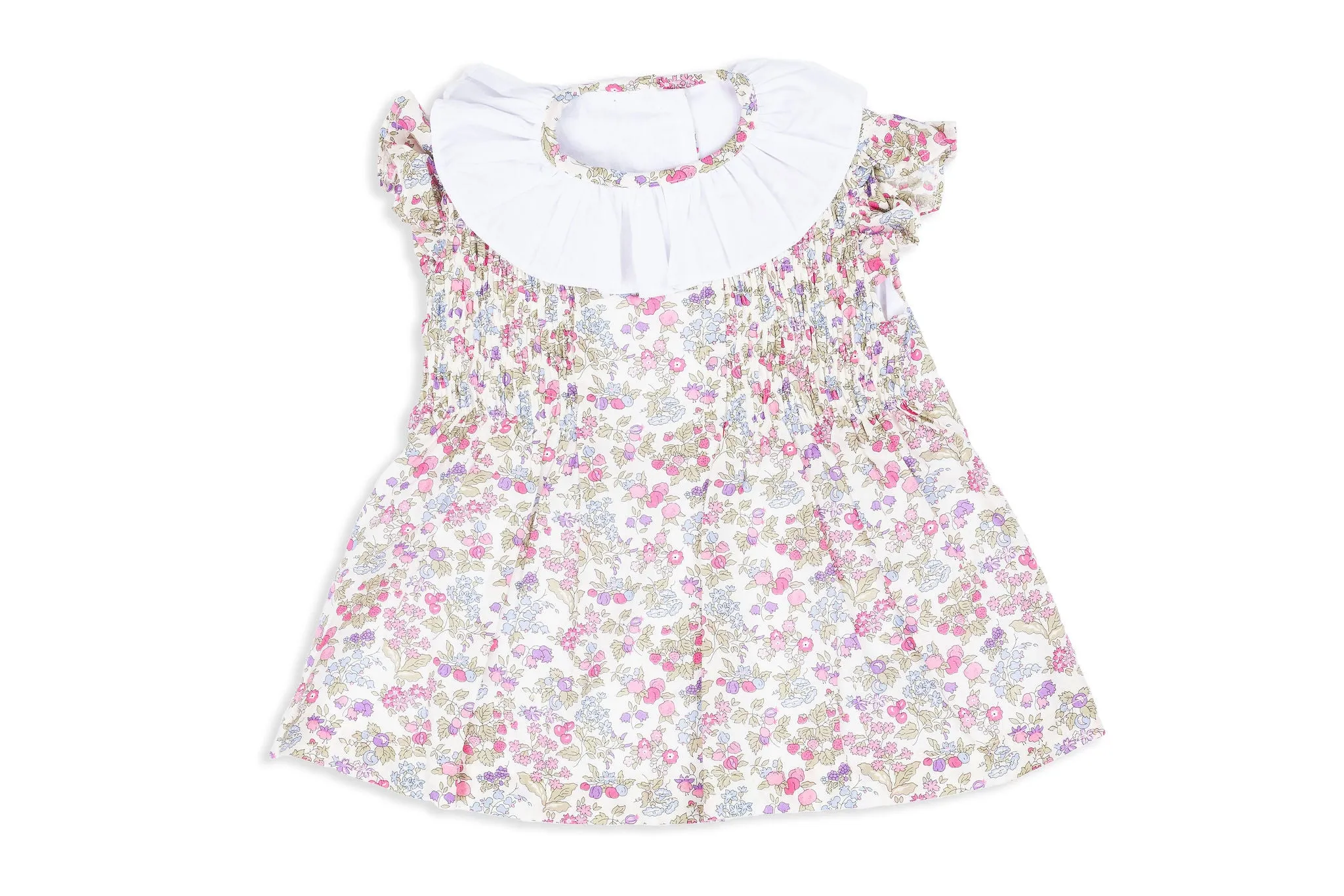 Liberty Floral Short Dress with Bloomers