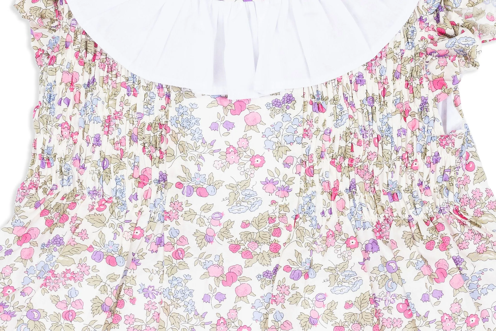 Liberty Floral Short Dress with Bloomers