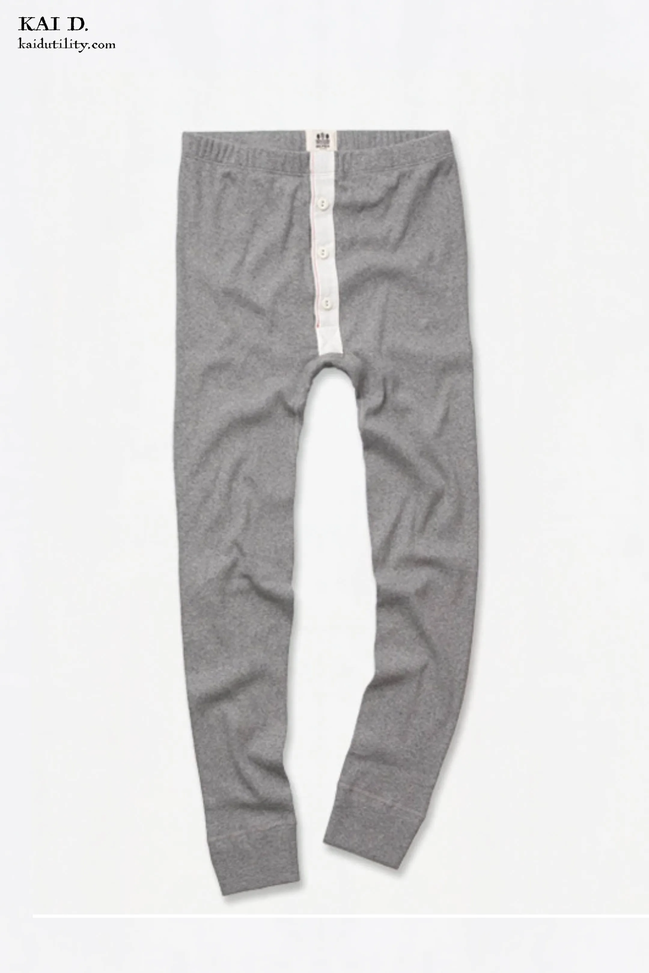 Long Johns - Grey Heather - L, XL