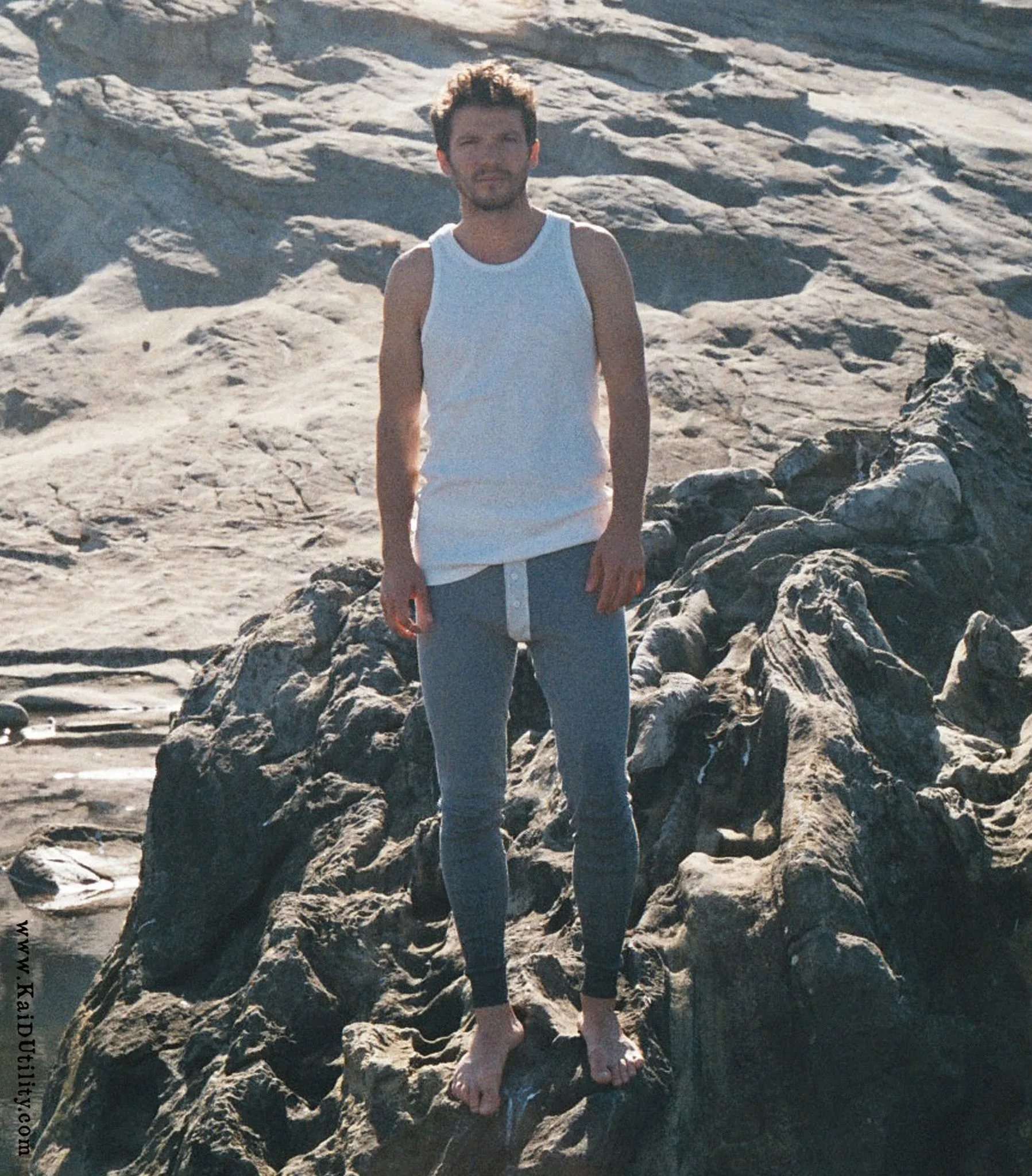 Long Johns - Grey Heather - L, XL