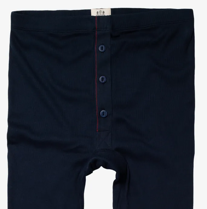 Long Johns - Marine Blue - L
