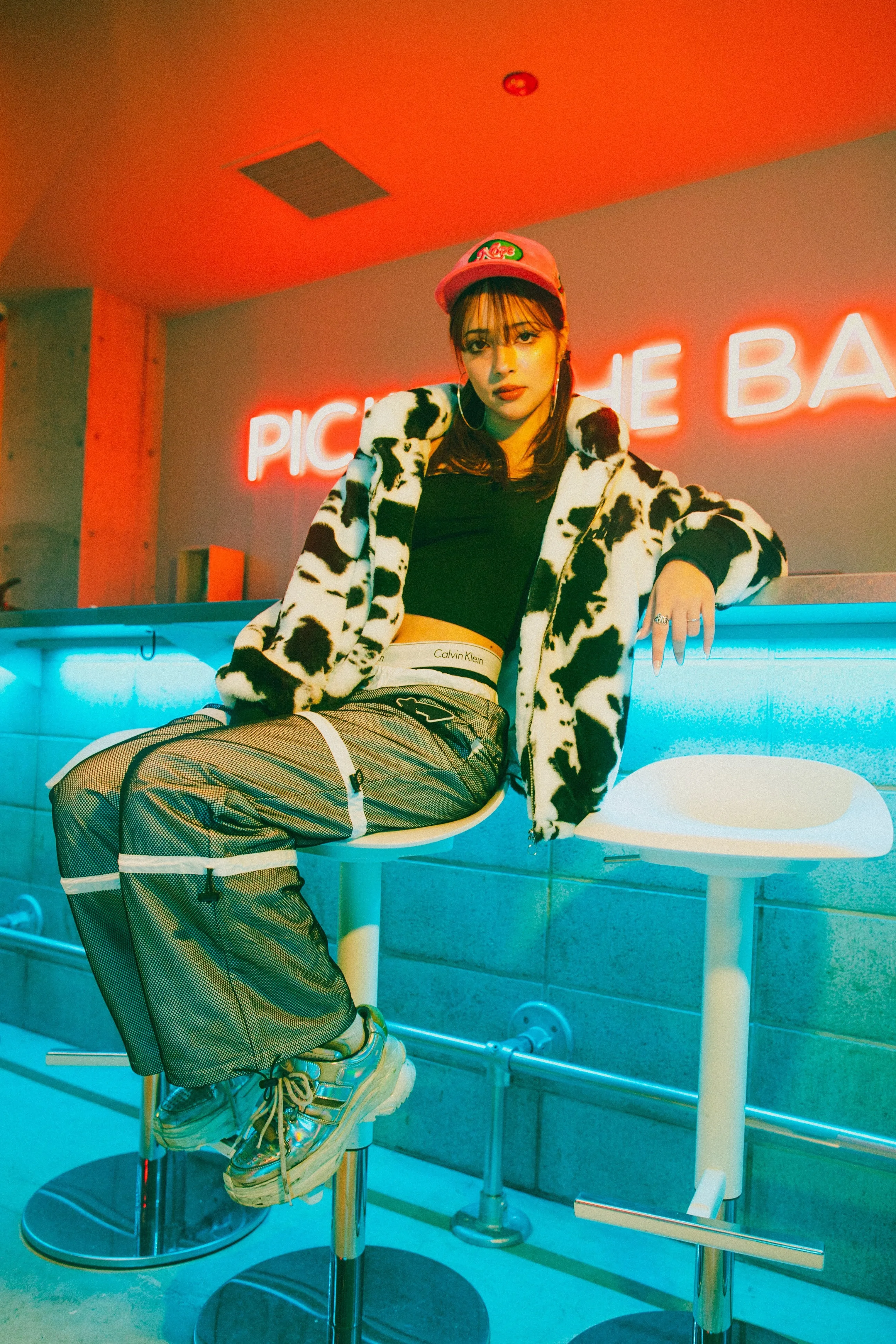 Mesh Cargo Pants