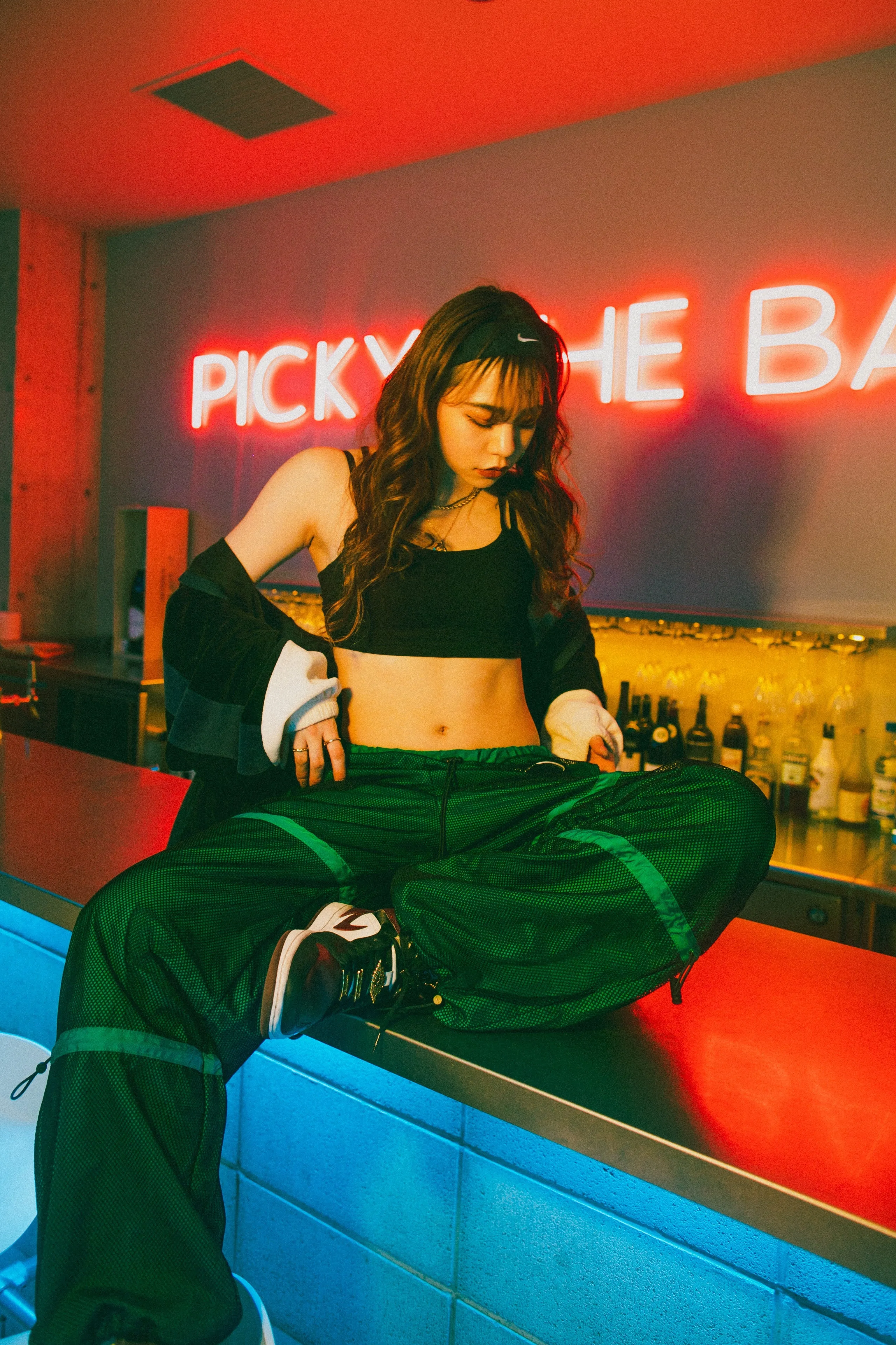Mesh Cargo Pants