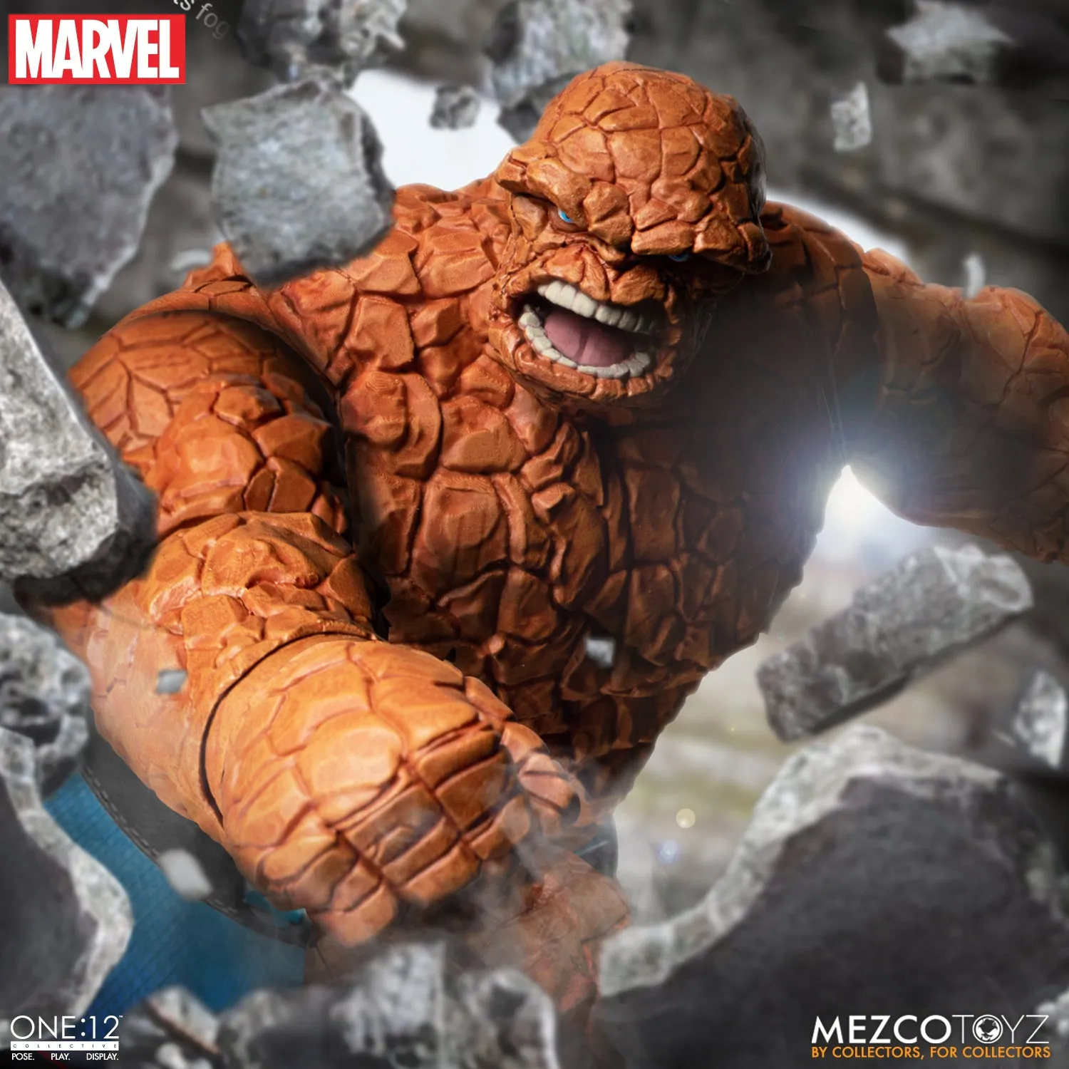 Mezco One 12 Marvel Fantastic Four Deluxe Steel Boxed Set Action Figure
