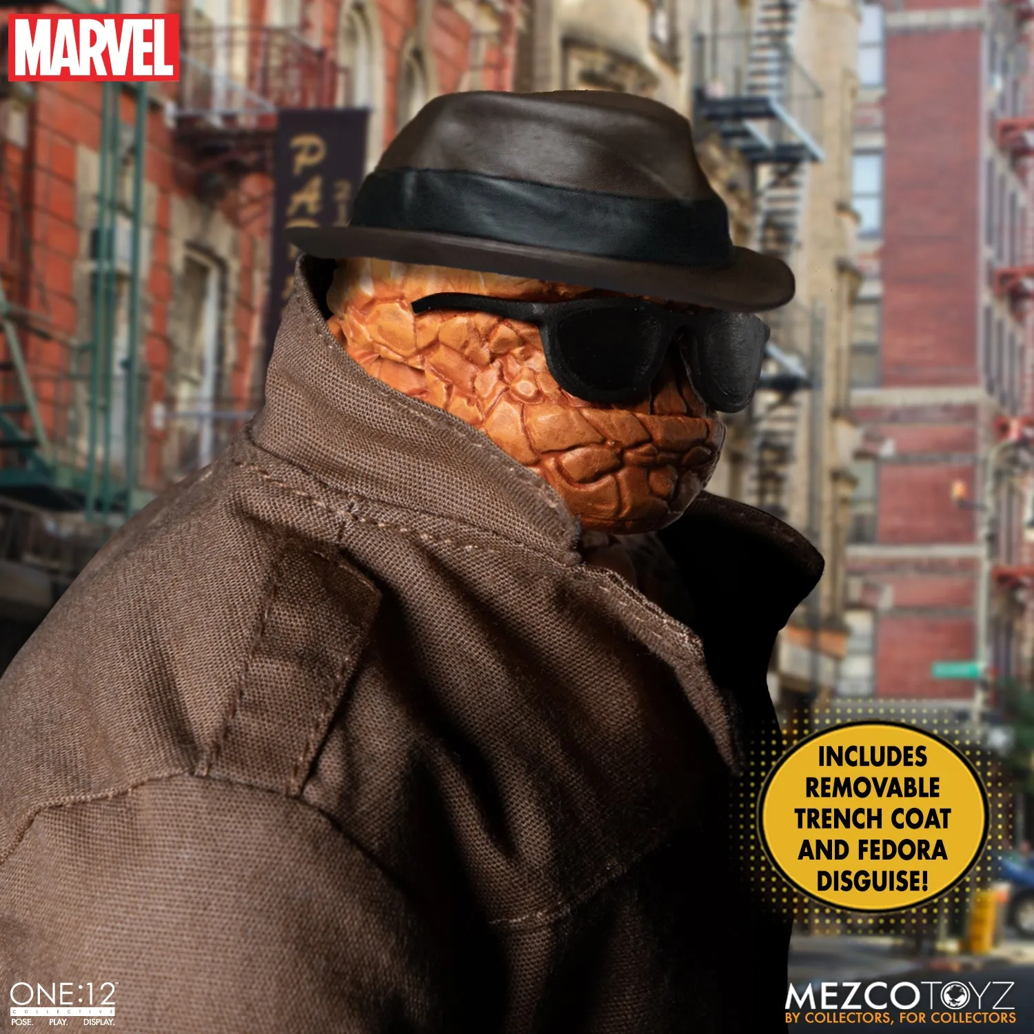Mezco One 12 Marvel Fantastic Four Deluxe Steel Boxed Set Action Figure
