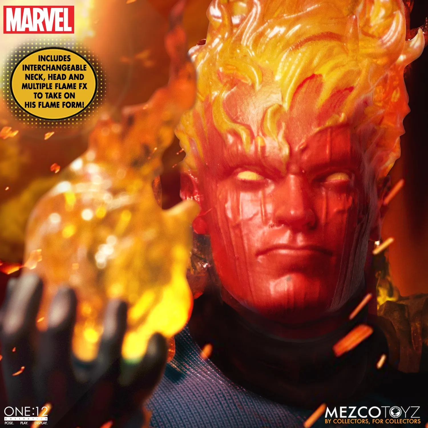 Mezco One 12 Marvel Fantastic Four Deluxe Steel Boxed Set Action Figure