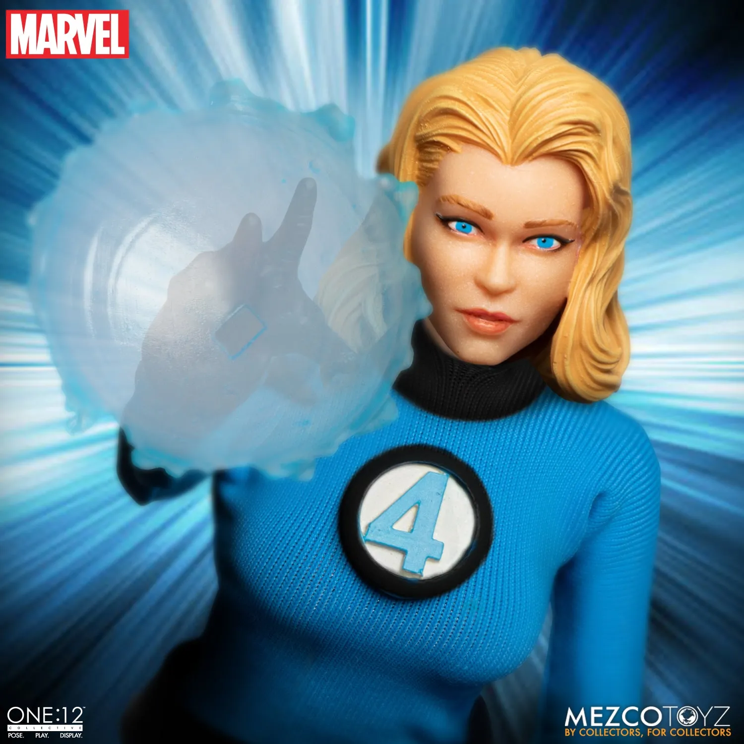 Mezco One 12 Marvel Fantastic Four Deluxe Steel Boxed Set Action Figure