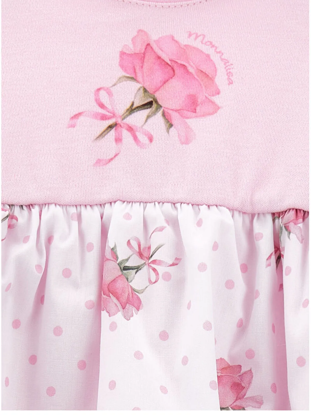 Monnalisa -Baby summer printed dress-35E207