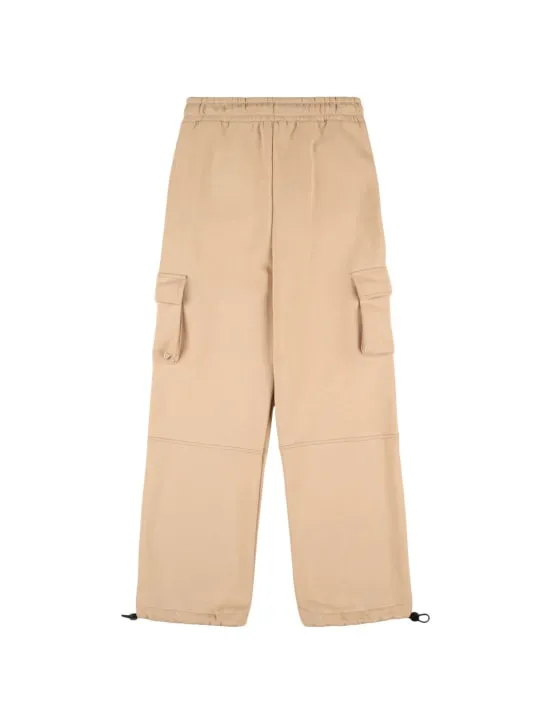 MSGM   Cotton sweat cargo pants 