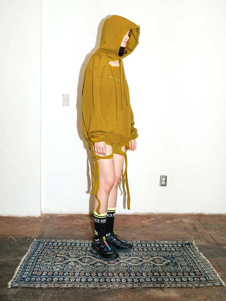 Ottolinger Deconstructed Hoodie, Military Green