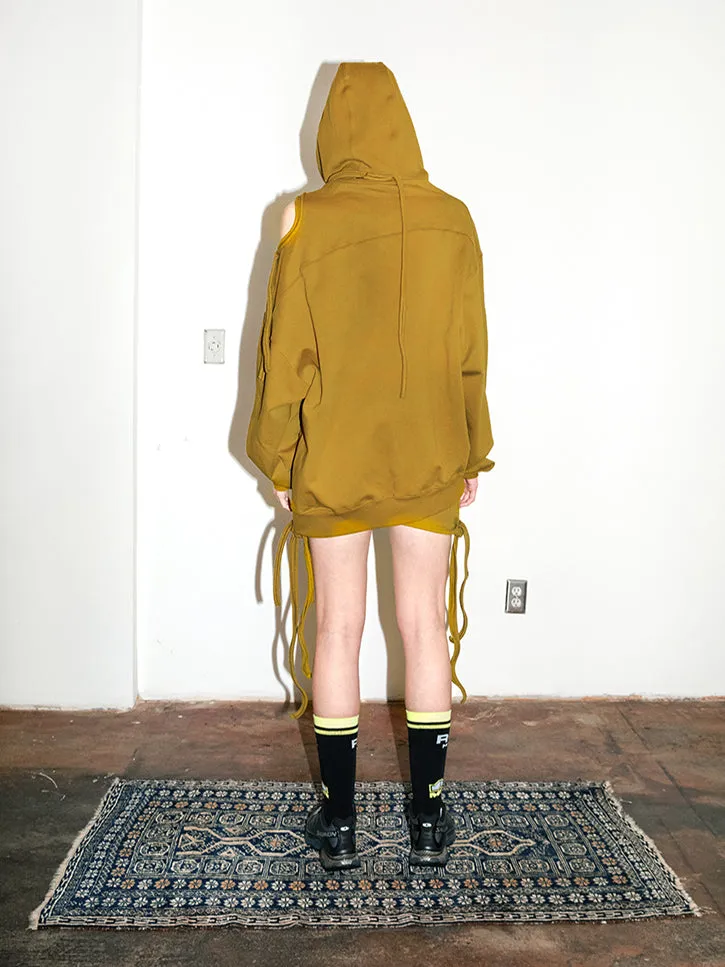 Ottolinger Deconstructed Hoodie, Military Green