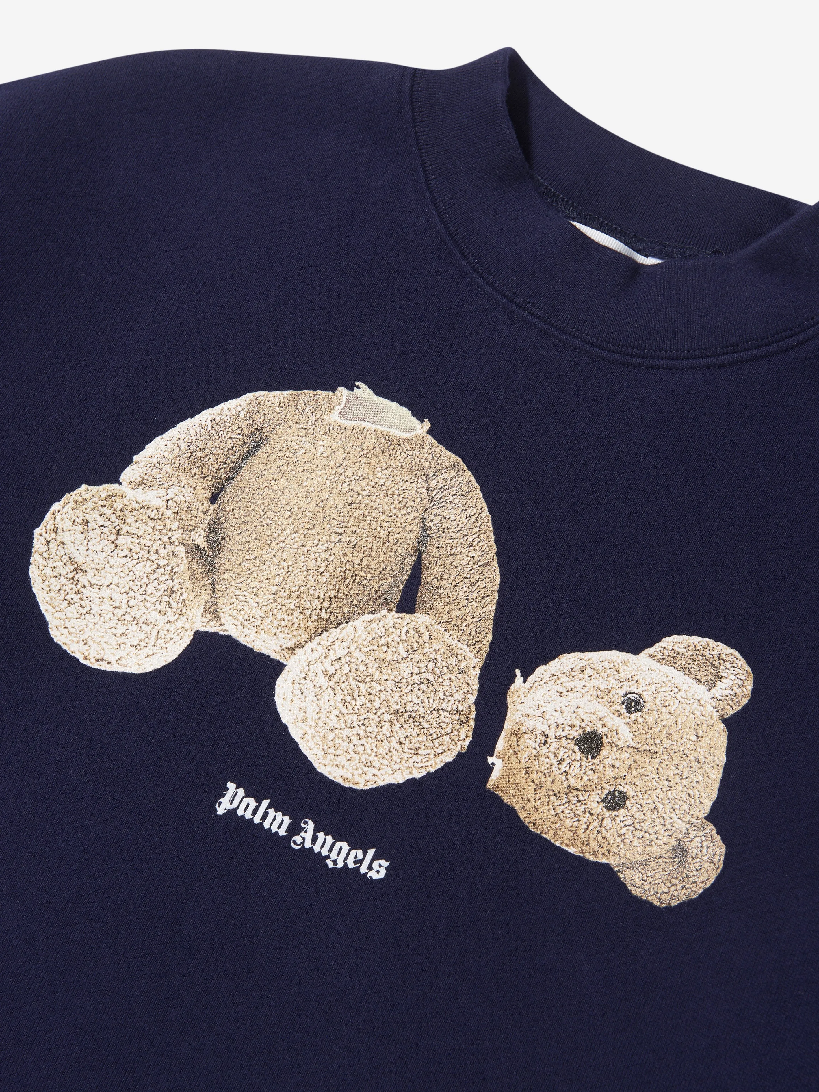 Palm Angels Kids Bear Print Sweatshirt