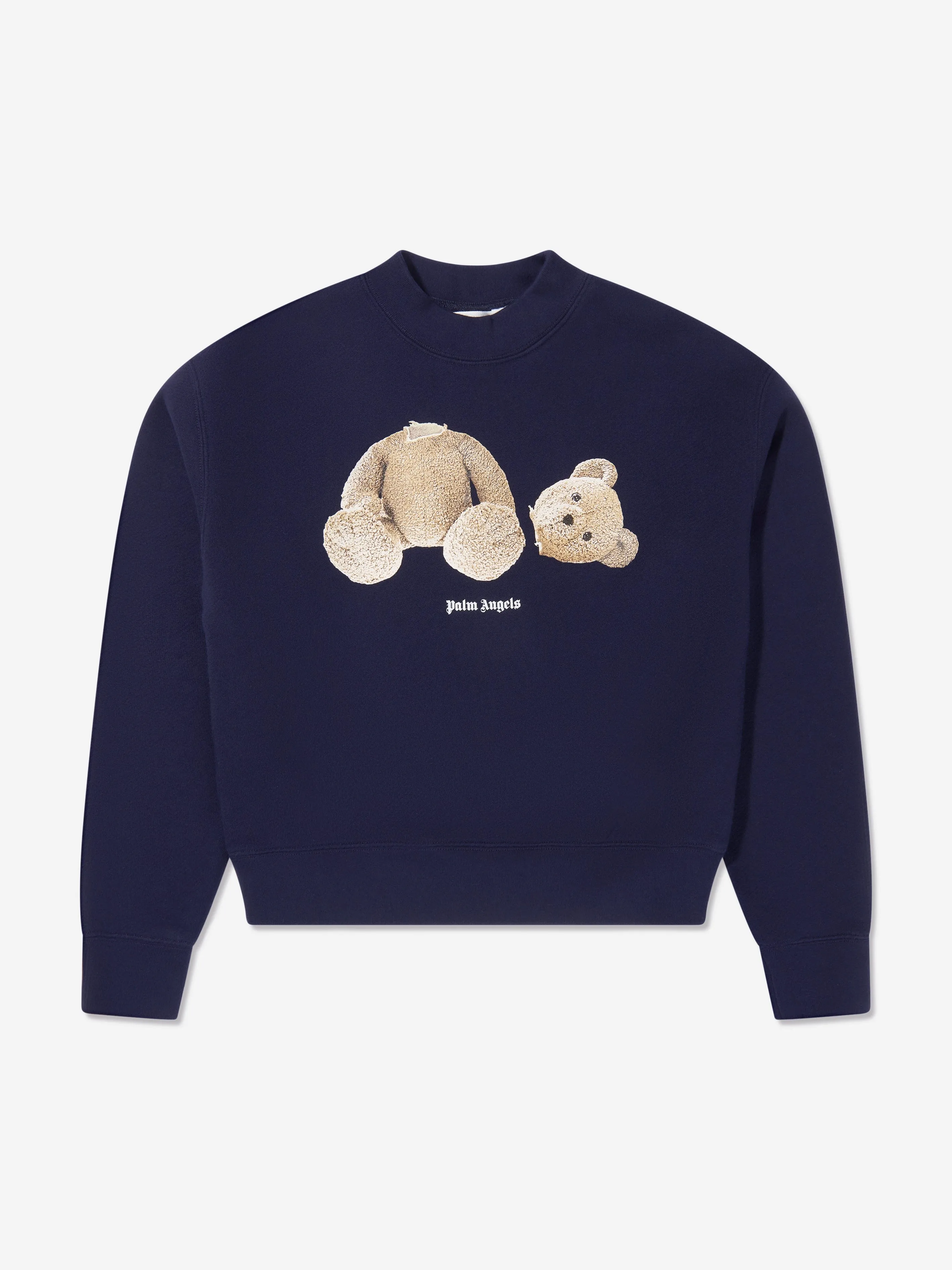 Palm Angels Kids Bear Print Sweatshirt