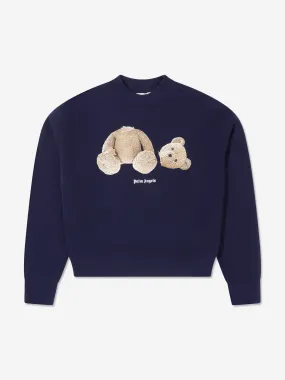 Palm Angels Kids Bear Print Sweatshirt
