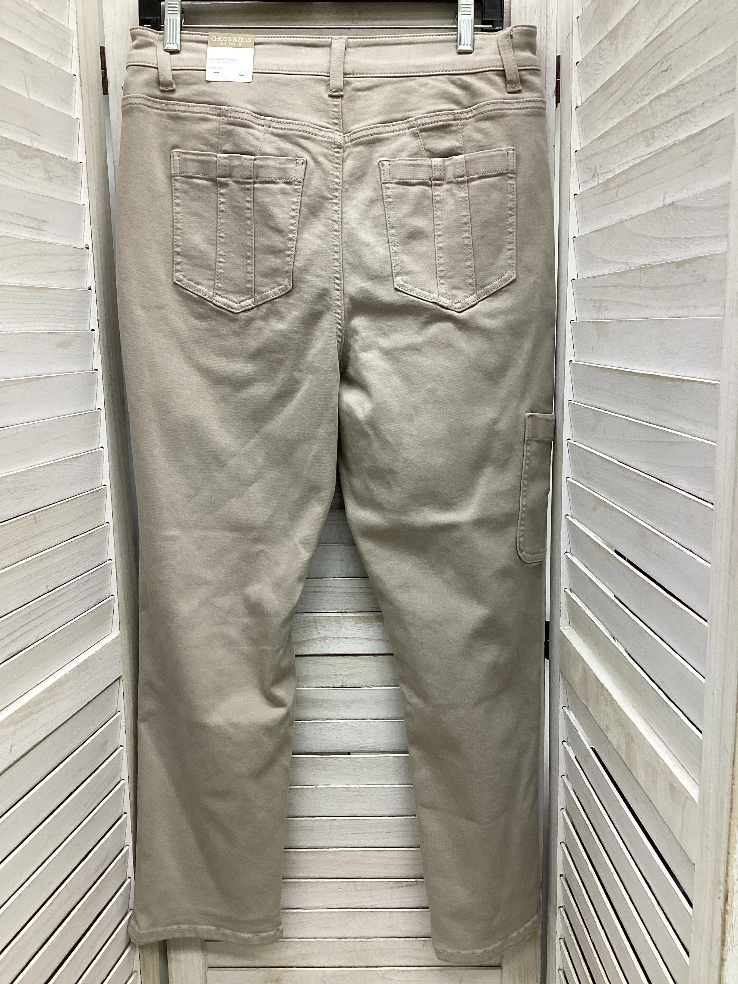 Pants Cargo & Utility By Chicos In Taupe, Size: 10