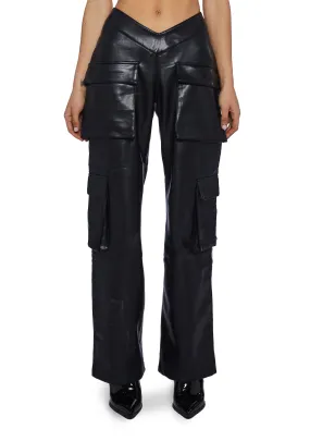 Path Of Destruction Vegan Leather Pants