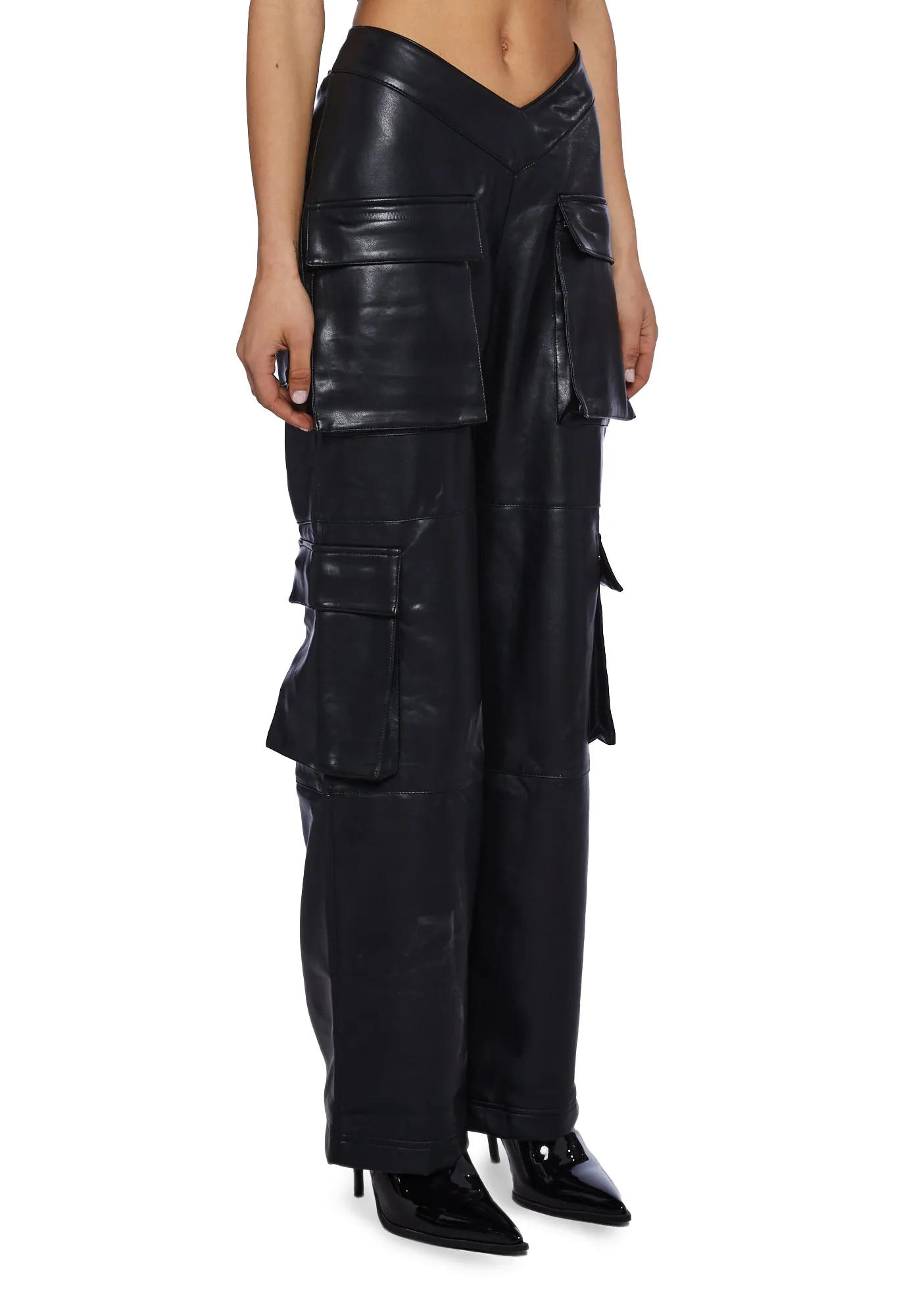 Path Of Destruction Vegan Leather Pants