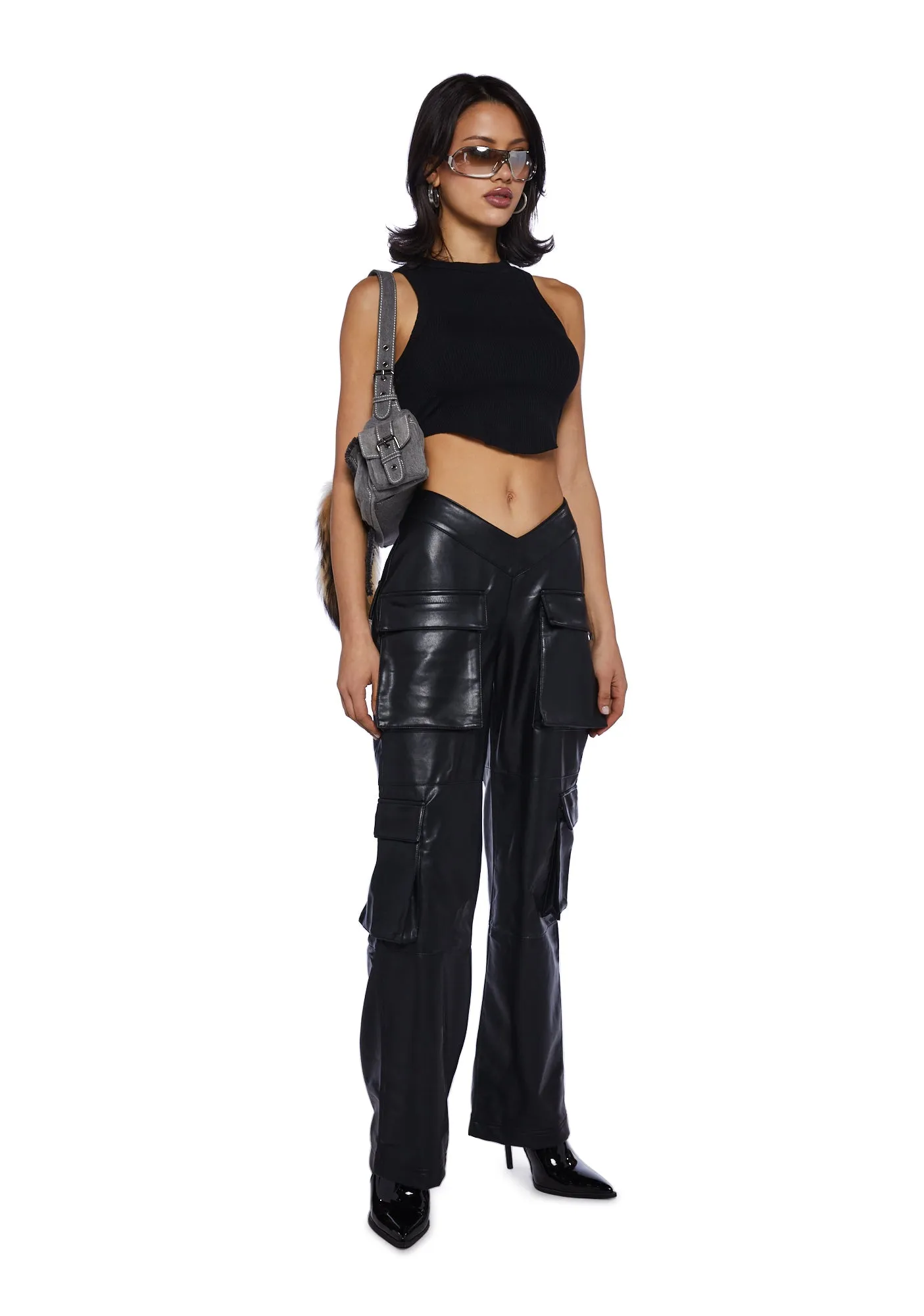 Path Of Destruction Vegan Leather Pants