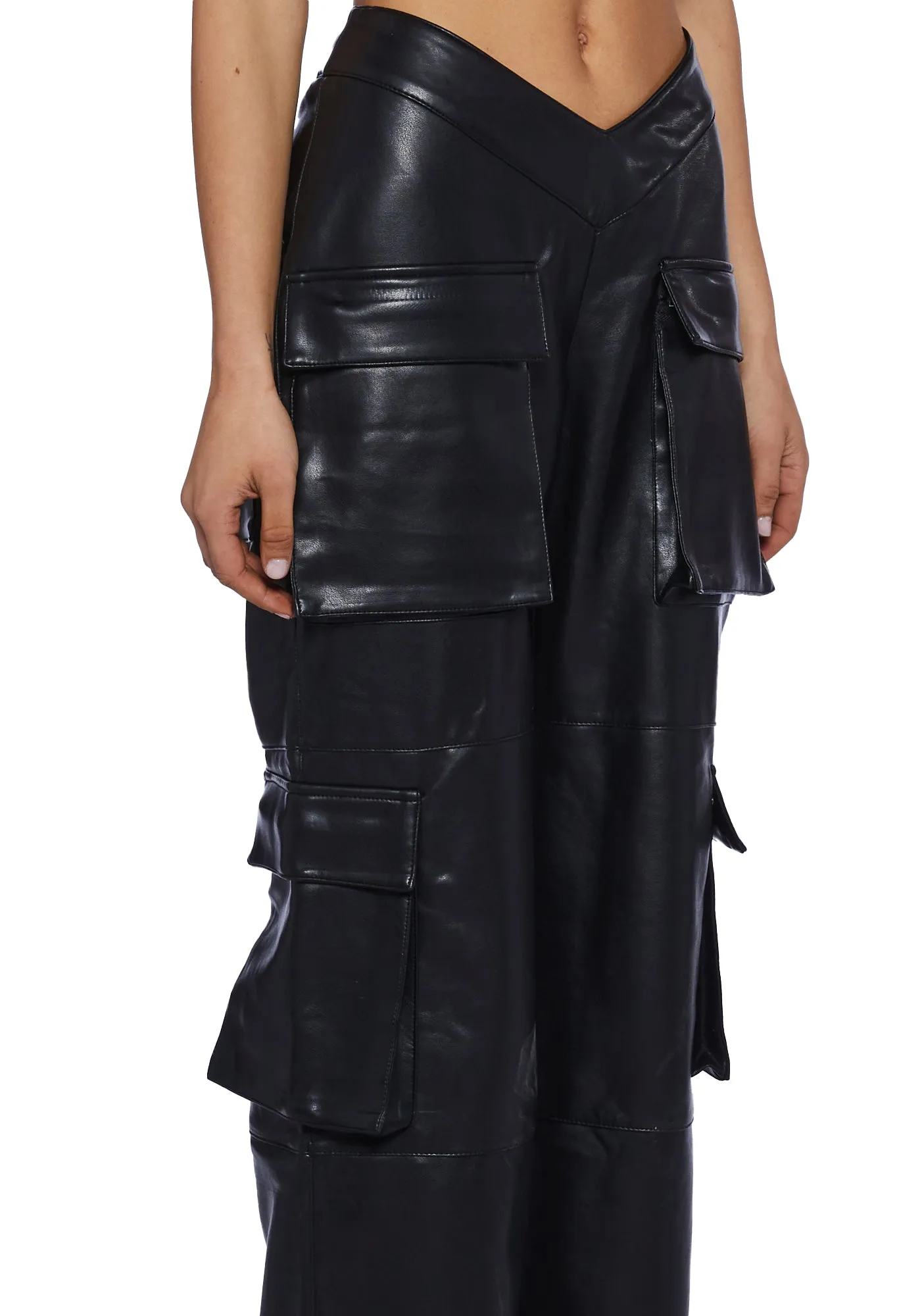 Path Of Destruction Vegan Leather Pants