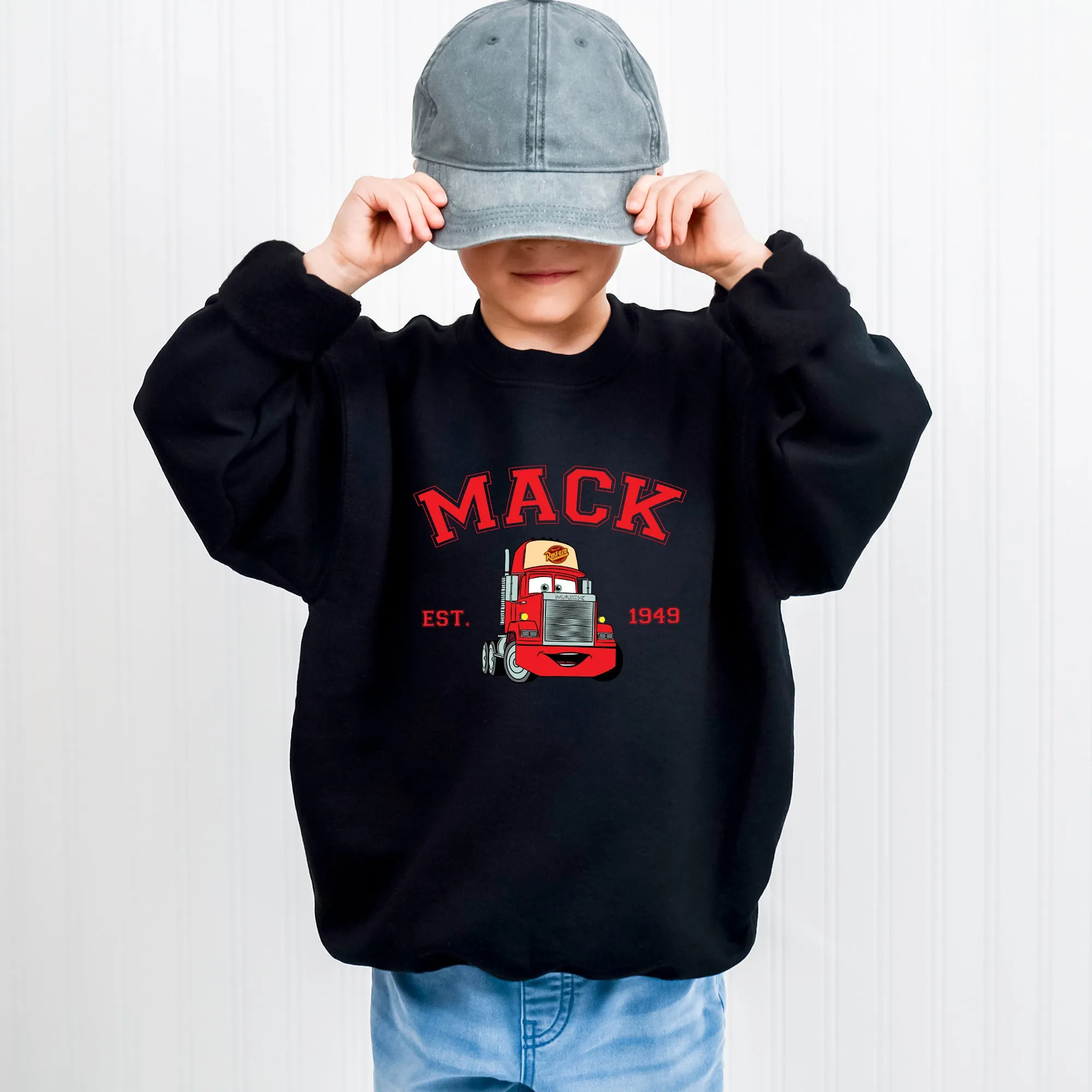 Personalized Disney Cars Mack Toddler Sweatshirt