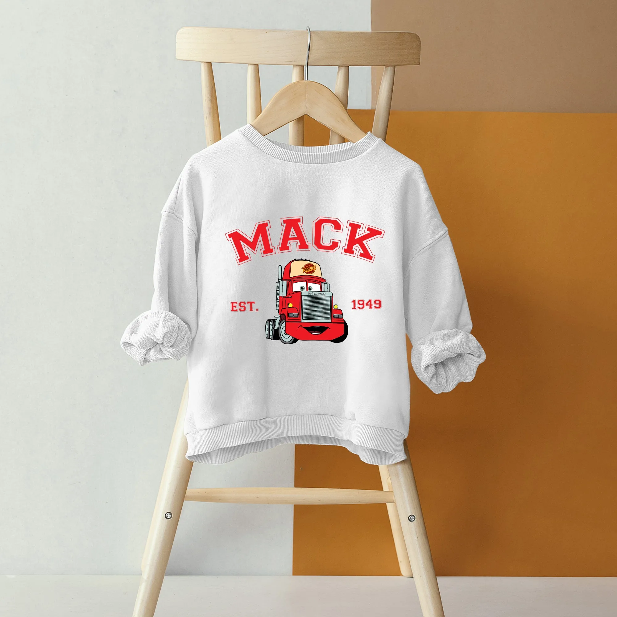 Personalized Disney Cars Mack Toddler Sweatshirt