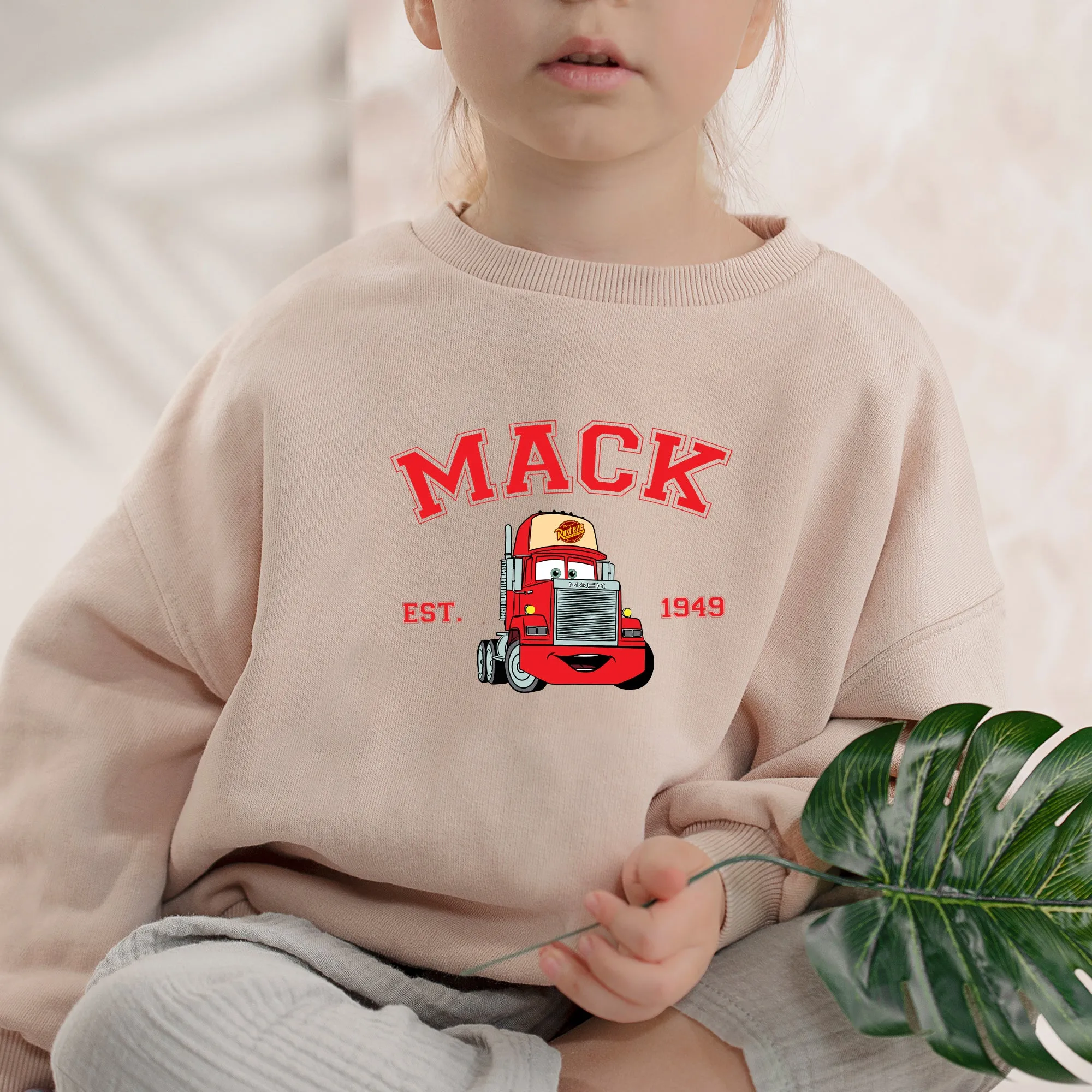 Personalized Disney Cars Mack Toddler Sweatshirt