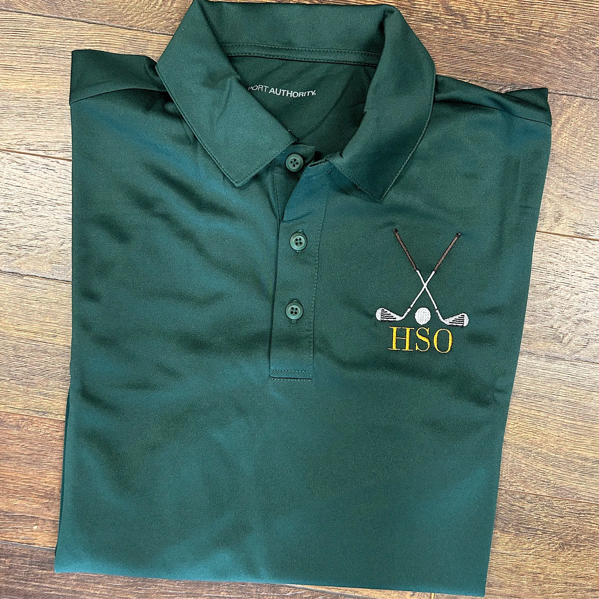 Personalized Golf Embroidered Performance Polo Shirt