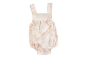 Pink Striped Romper
