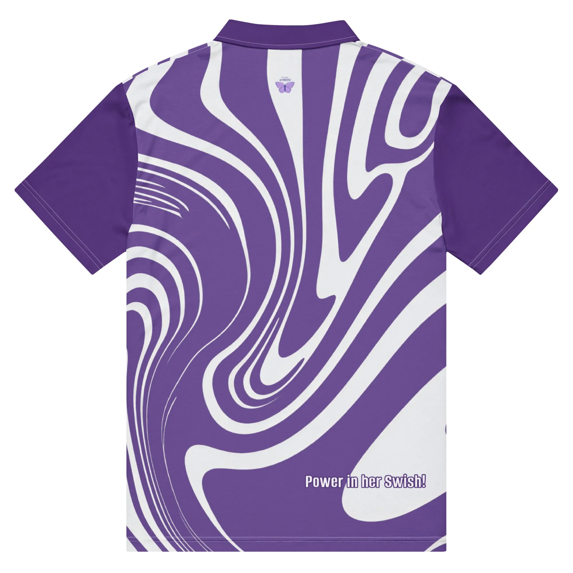 Purple Indigo Golf Polo