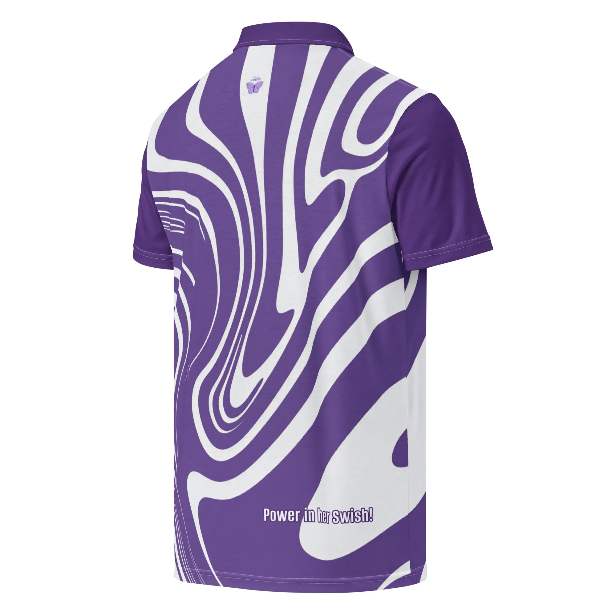 Purple Indigo Golf Polo