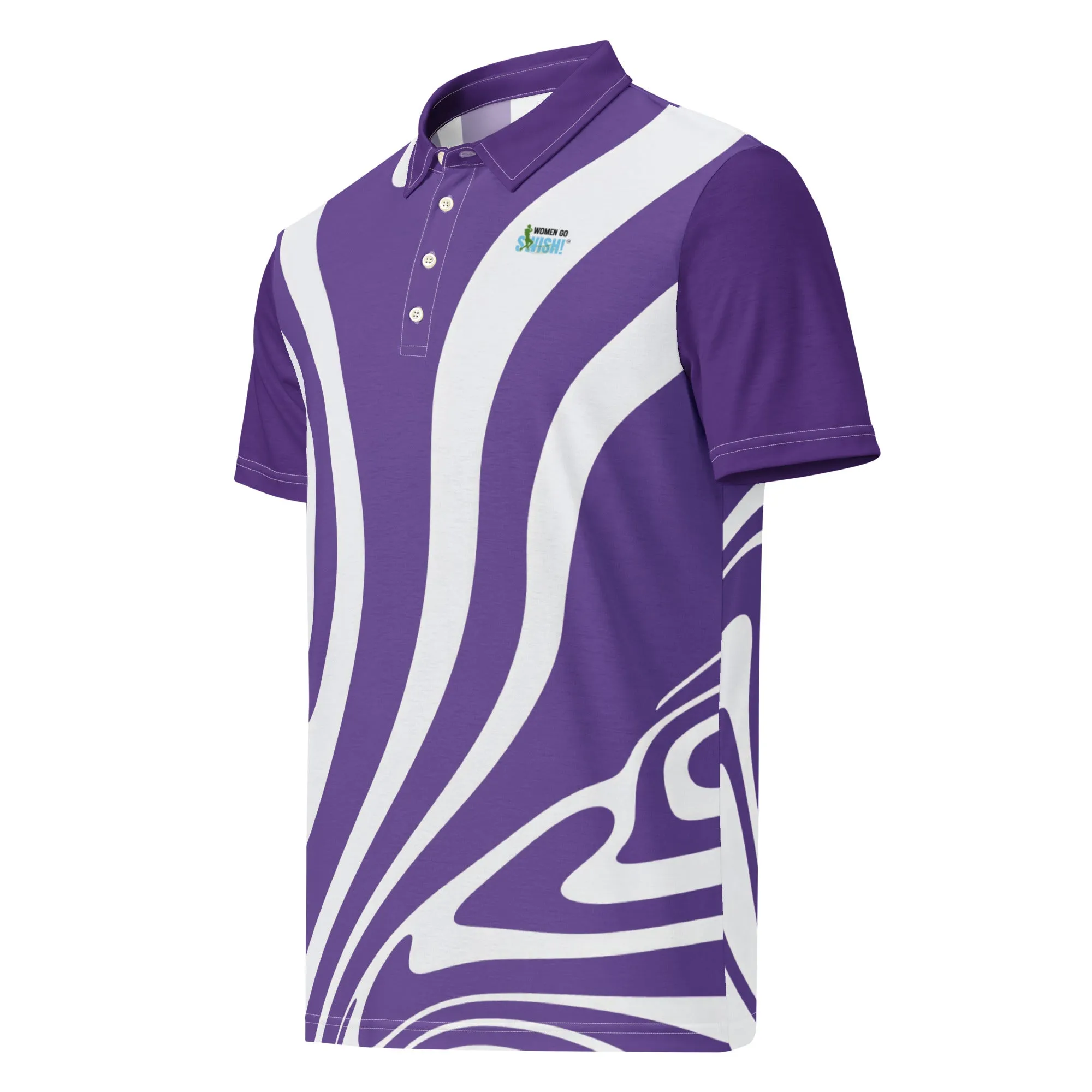 Purple Indigo Golf Polo