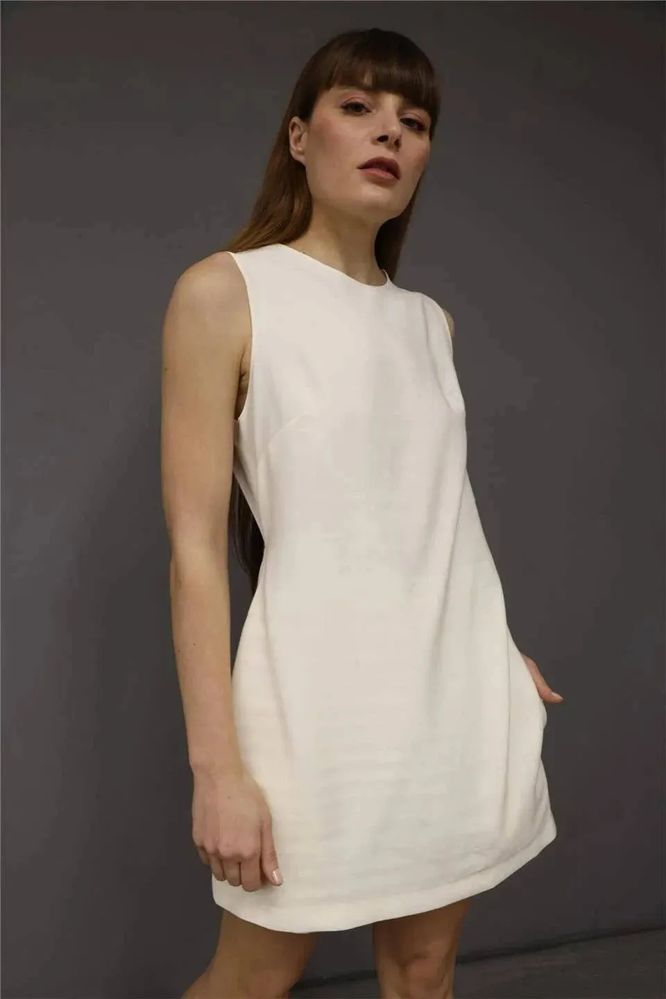 Radiate Elegance Backless Playsuit - White