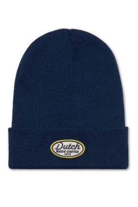 Retro Dutch Patch - Navy Beanie