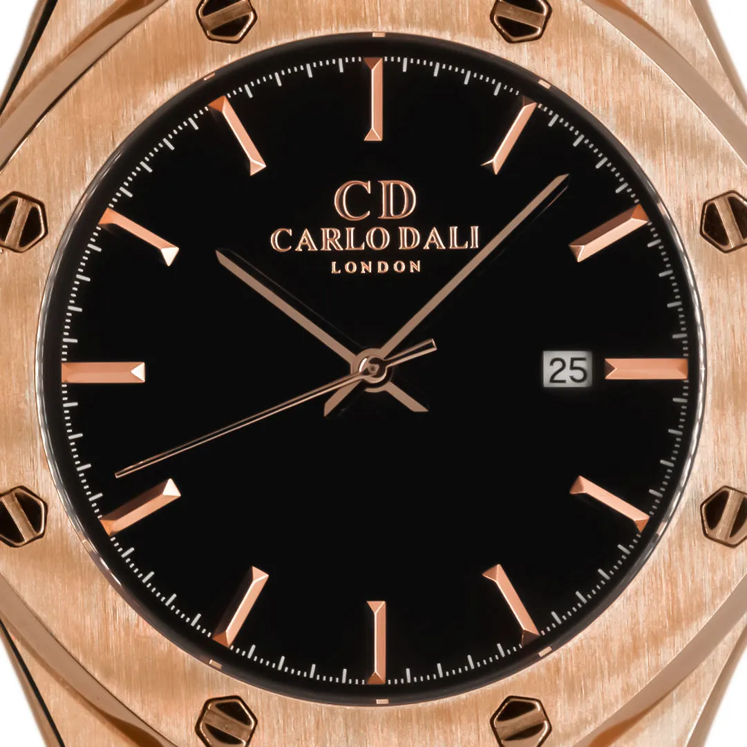 Royal Monaco Rose Gold steel watch