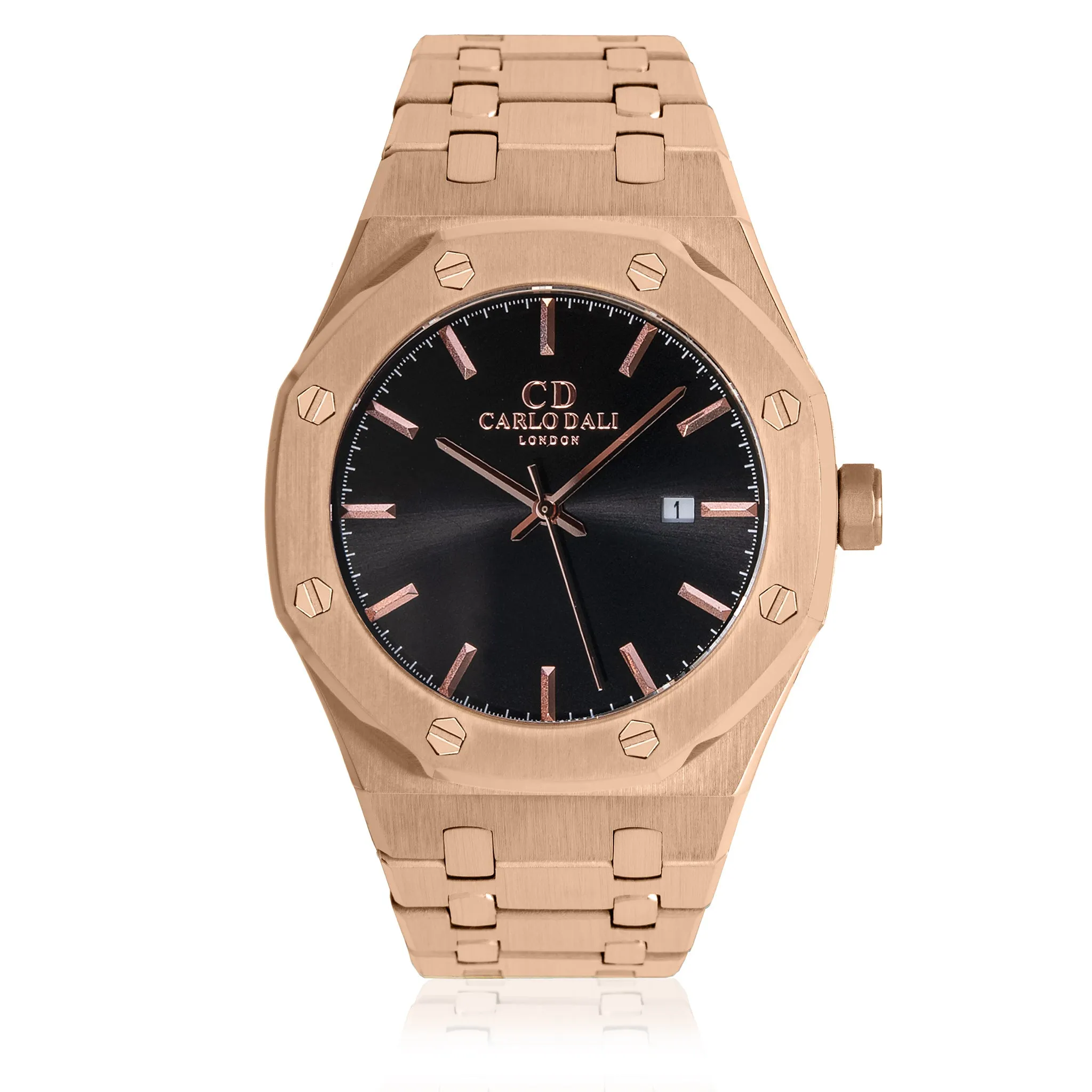 Royal Monaco Rose Gold steel watch