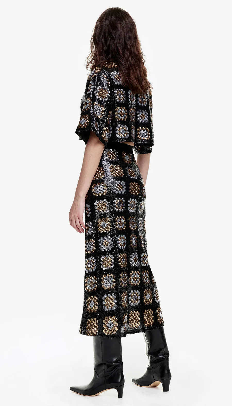 Smythe - Sequin Midi Skirt