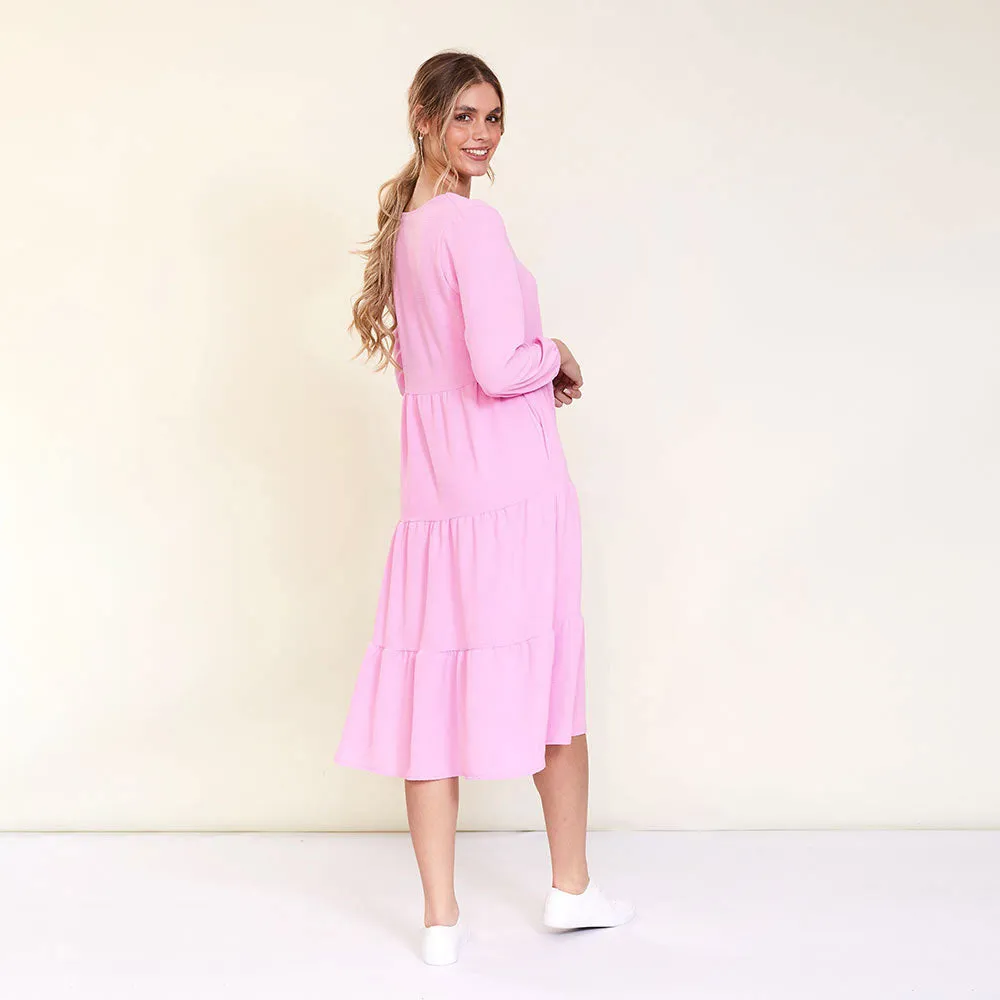 Sofia Dress (Pink)