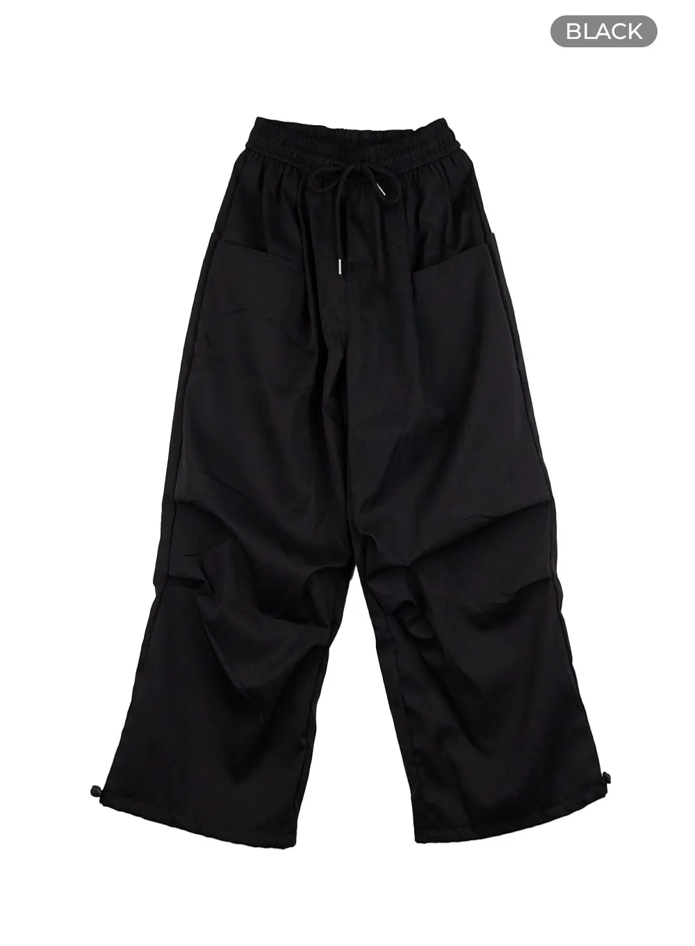 String Waistband Cargo Pants CO410