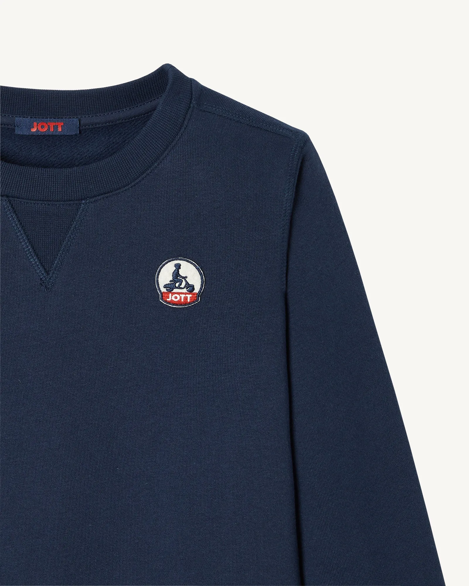 Sweat enfant en coton biologique Marine Barcelos