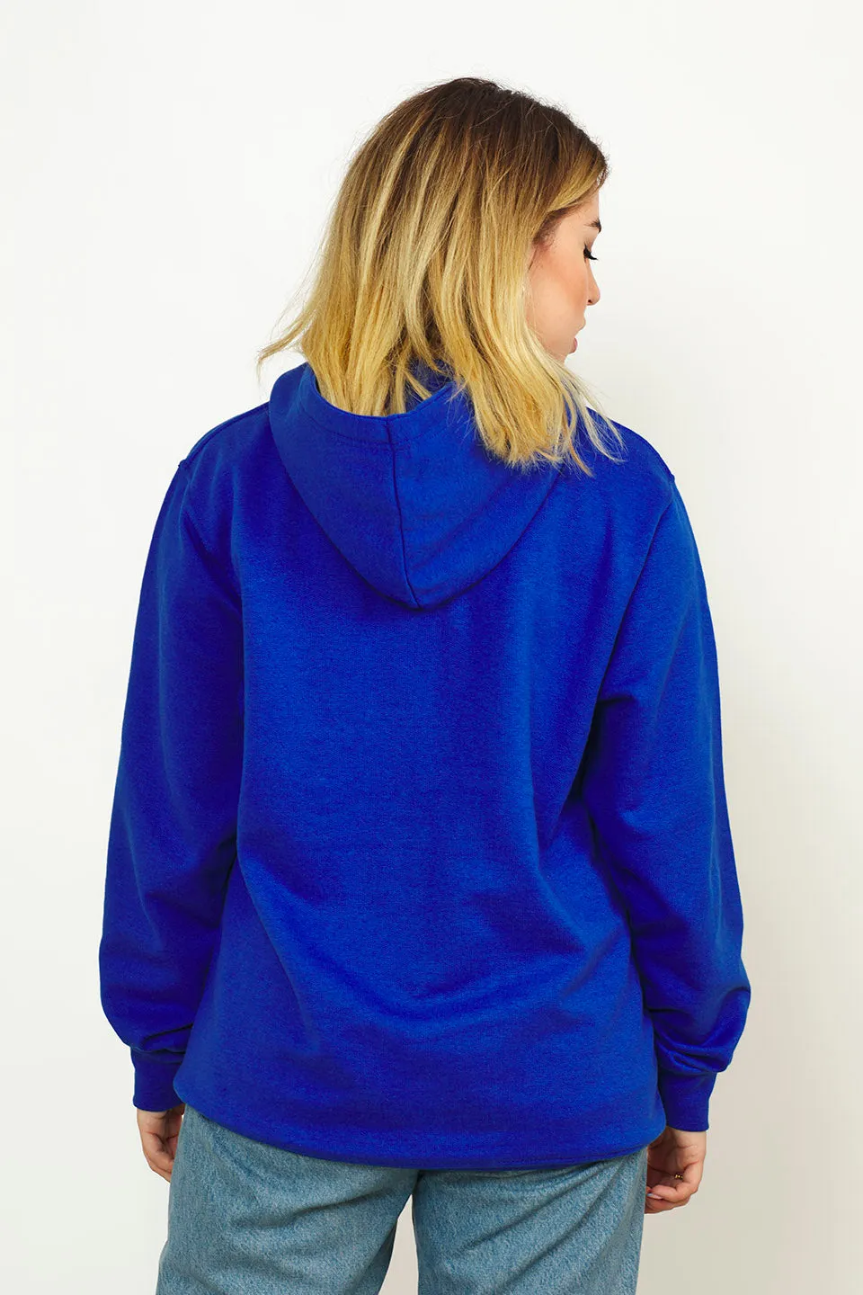 Sweatshirt à capuche London pour femmes Bleu Royal - Radsow