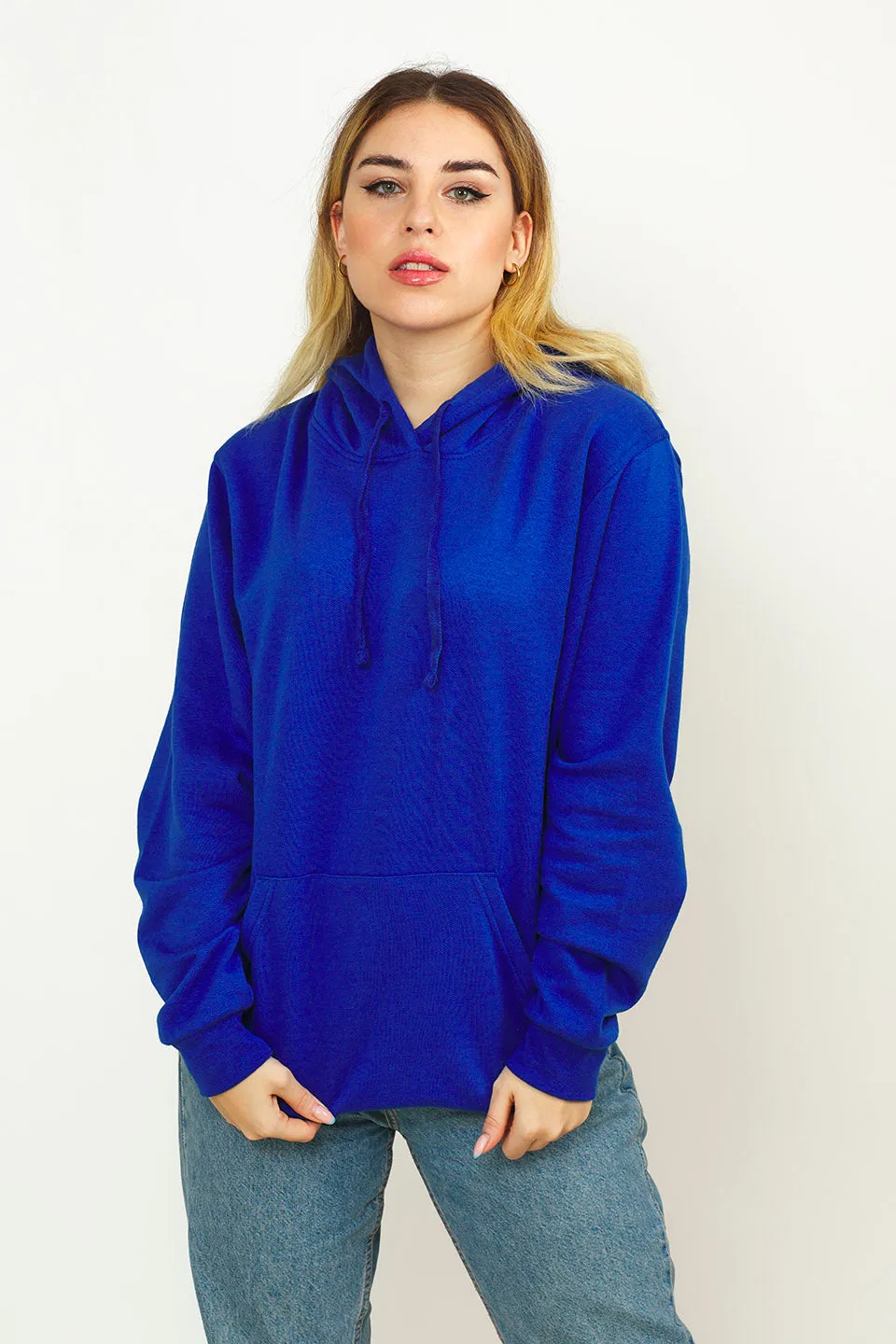 Sweatshirt à capuche London pour femmes Bleu Royal - Radsow