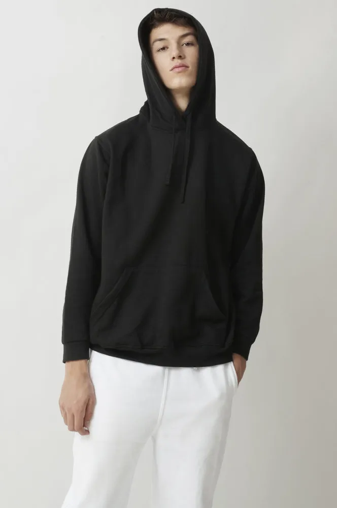 Sweatshirt à capuche London pour hommes Noir - Radsow